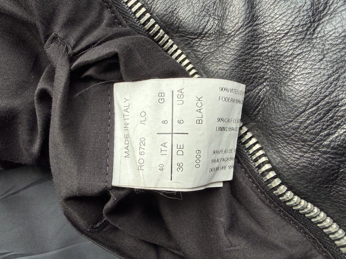 Rick Owens 🔥🔥🕷️Biker jacket Size S / US 4 / IT 40 - 11 Thumbnail