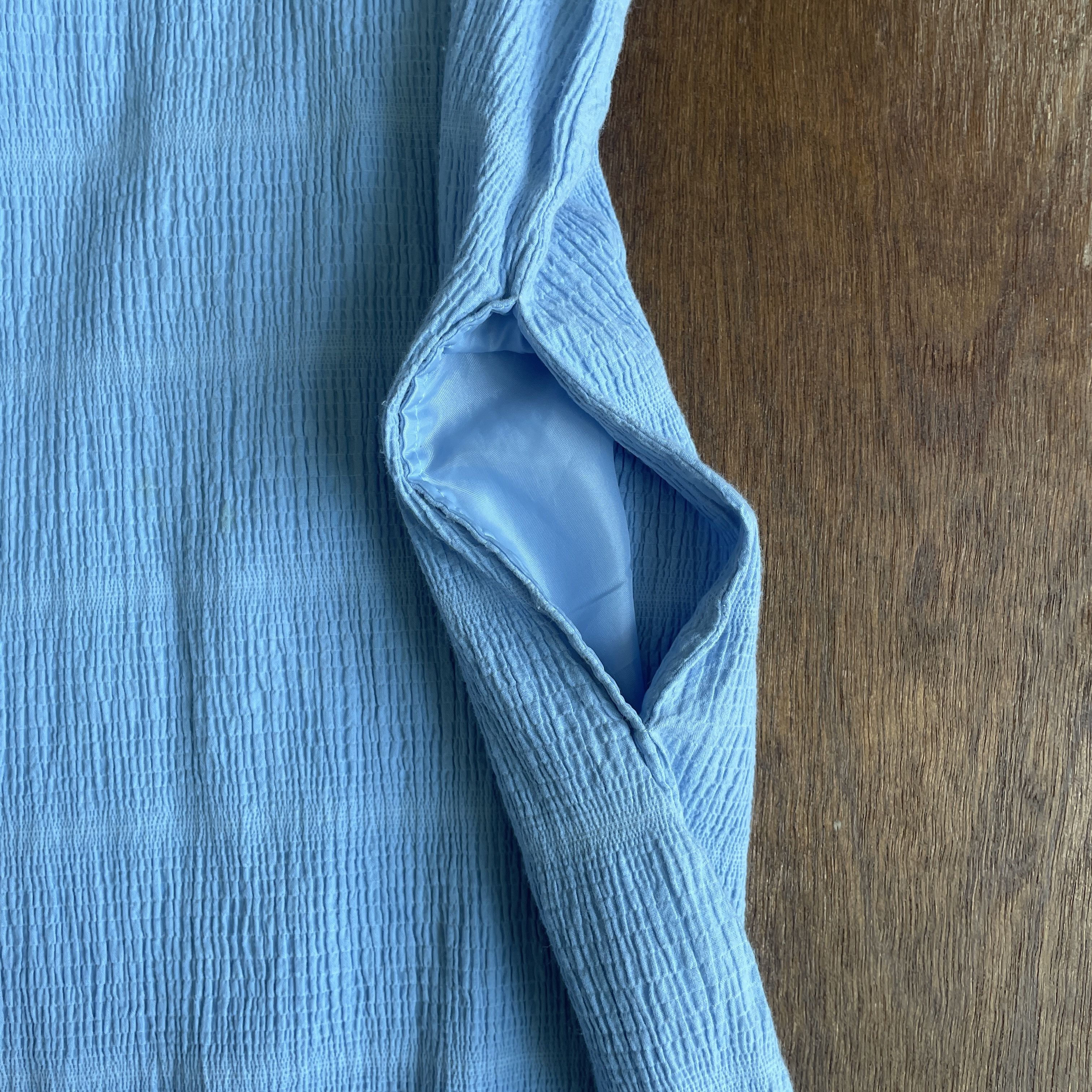 Issey Miyake ISSEY MIYAKE Light Blue Dress Size S / US 4 / IT 40 - 4 Thumbnail