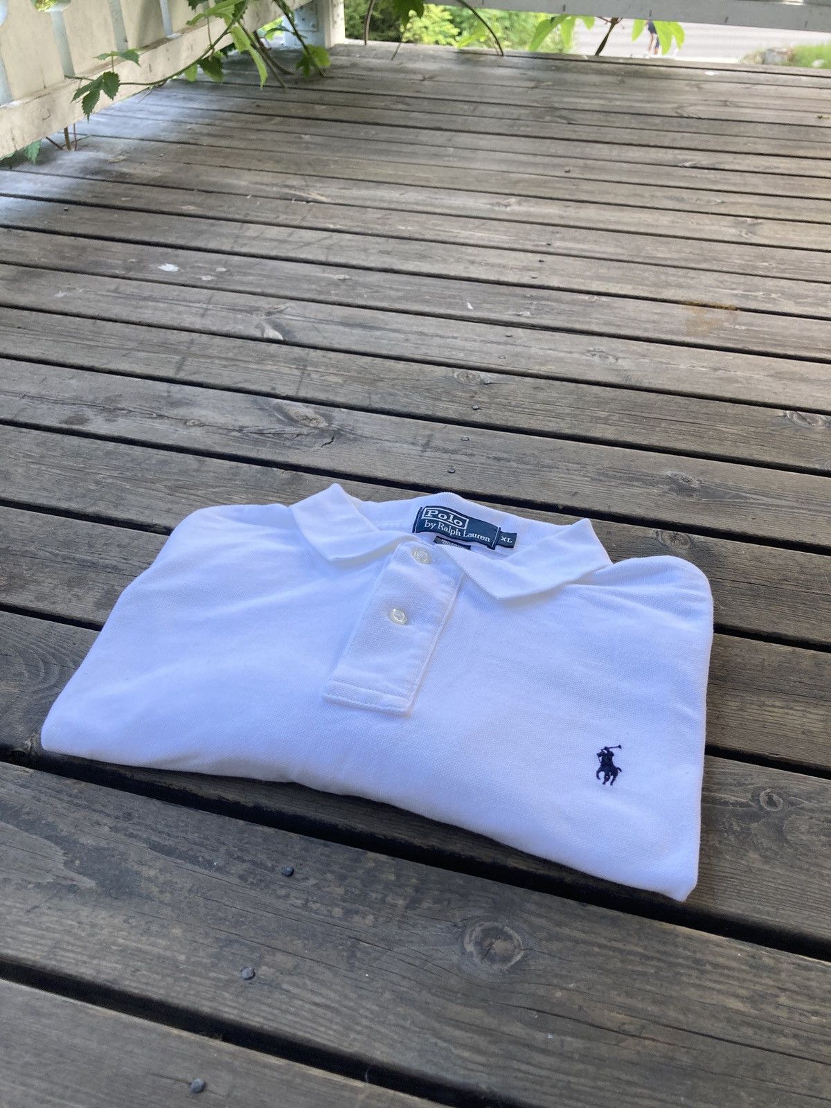 Polo Ralph Lauren White polo ralph lauren short sleev Size US XL / EU 56 / 4 - 1 Thumbnail