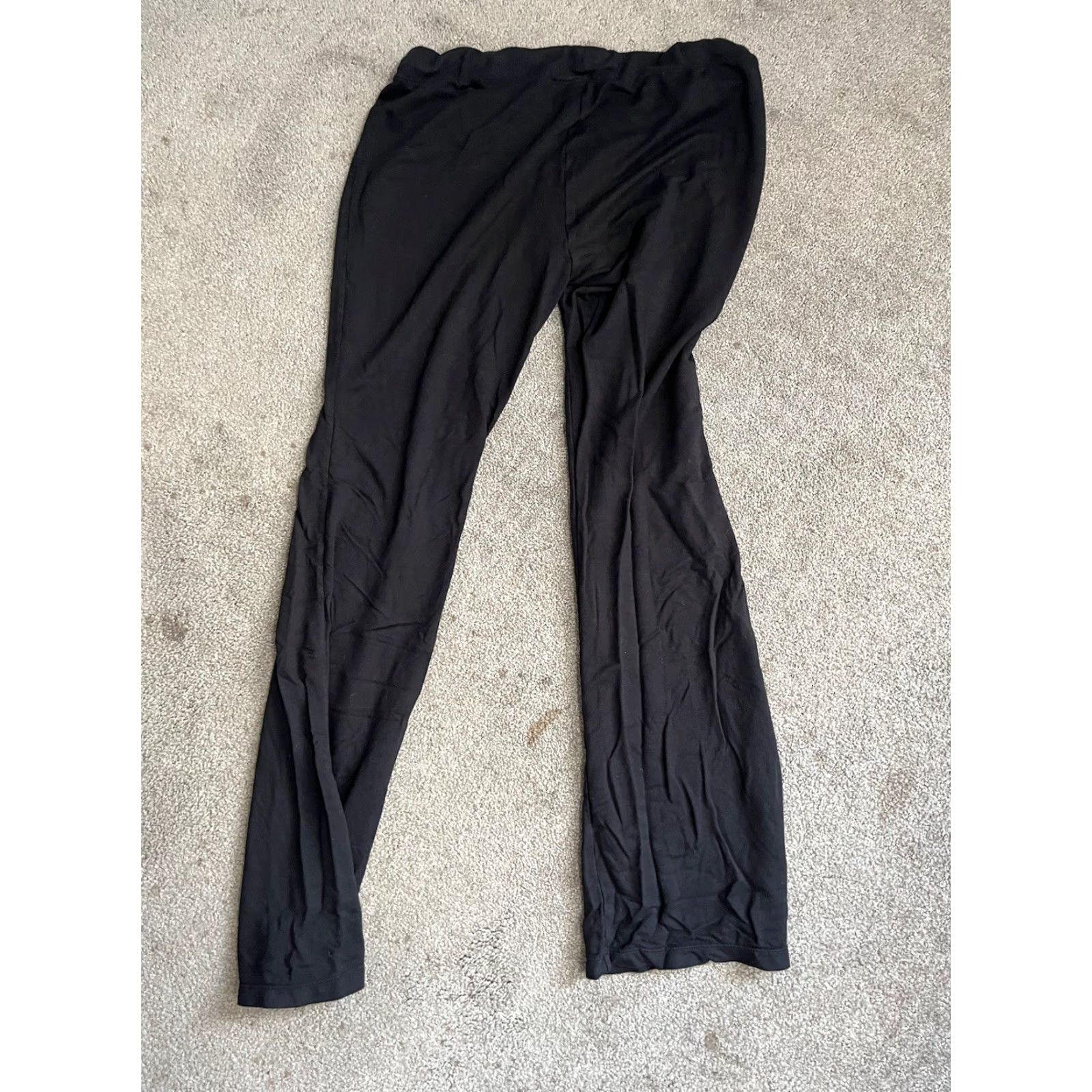 Vintage Simply Vera Wang Leggings Women's Size Medium Black Womens Size 32" / US 10 / IT 46 - 3 Thumbnail