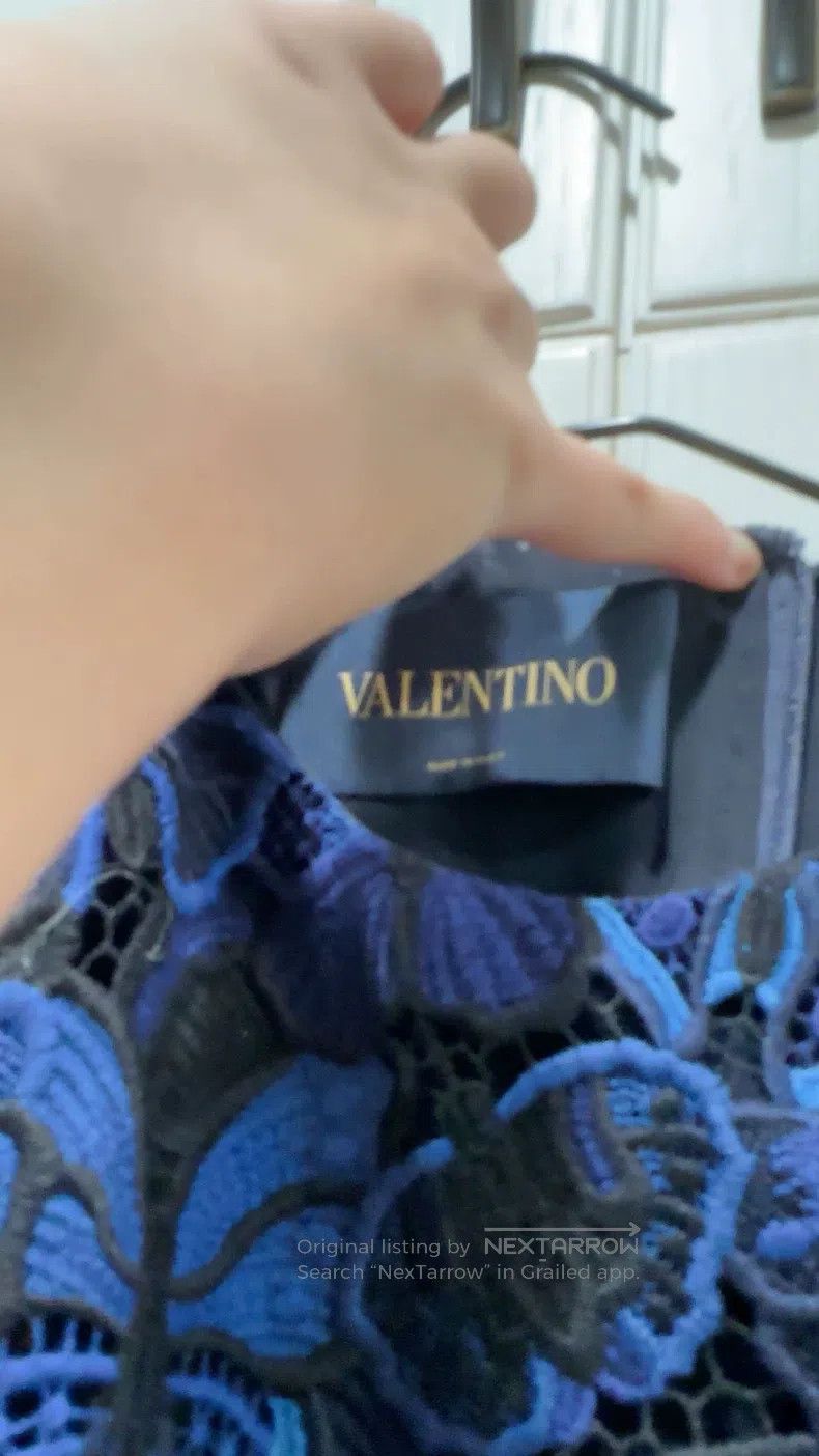 Valentino Valentino Blue butterfly skirt Size S / US 4 / IT 40 - 3 Thumbnail