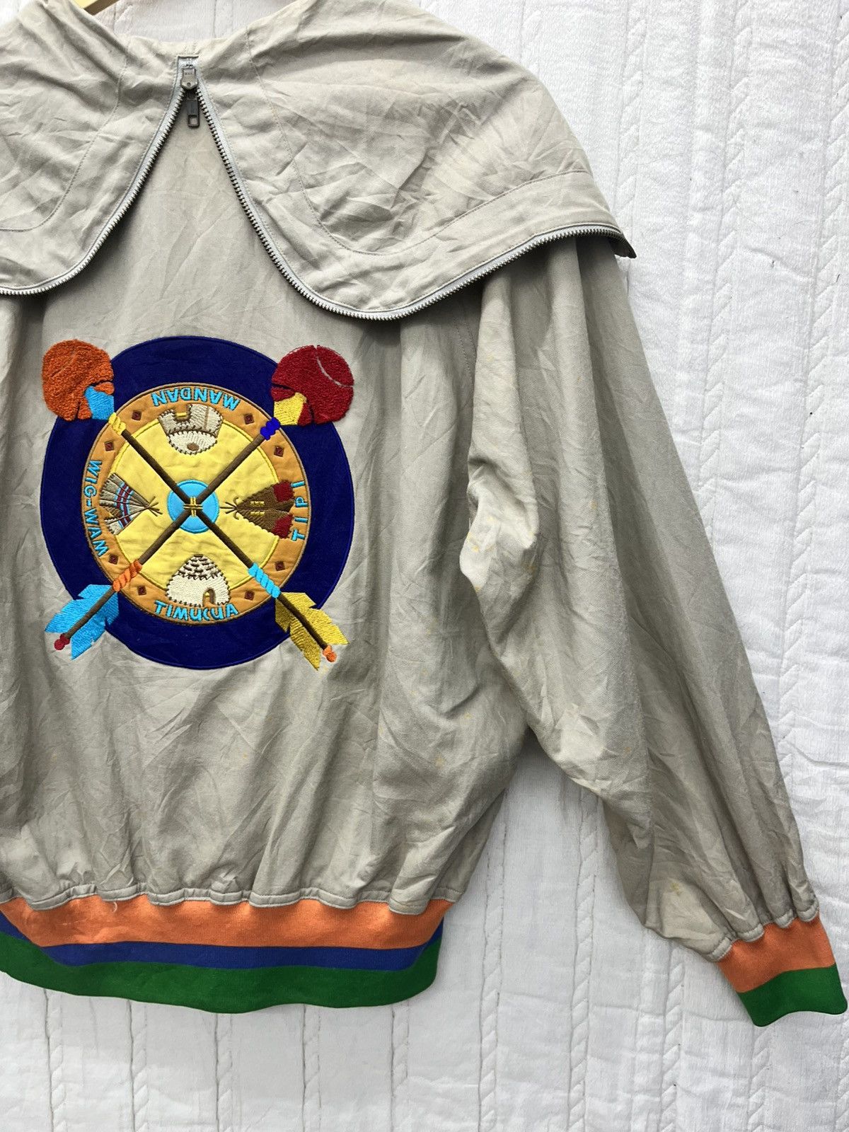 Jean Charles De Castelbajac STEALS🔥JEAN CHARLES DE CASTELBAJAC NATIVE BOMBER JACKET Size US M / EU 48-50 / 2 - 6 Thumbnail