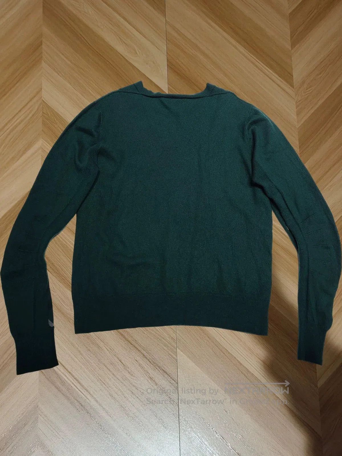 Burberry burberry men's cashmere sweater in green. Size US XXL / EU 58 / 5 - 2 Thumbnail