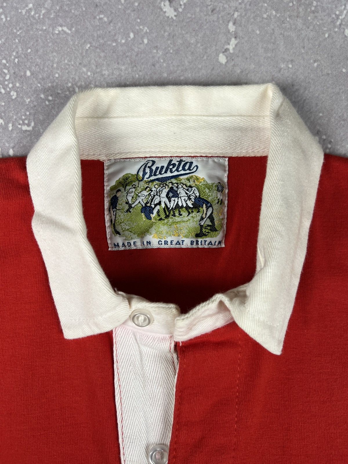 Cotton Traders 1983-89 80s RARE Vintage Wales Ich Dien Rugby Polo Jersey Size US S / EU 44-46 / 1 - 5 Thumbnail