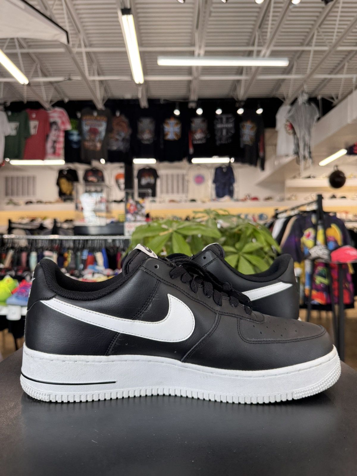 Nike Nike Air Force 1 Low Black Size 12 (2020) Size US 12 / EU 45 - 3 Thumbnail