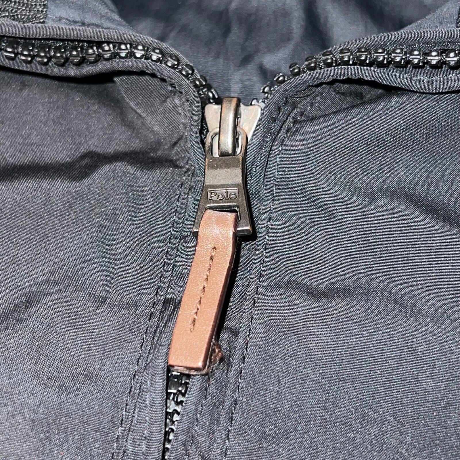 Polo Ralph Lauren Polo Ralph Lauren Full Zip Rain Jacket Mens Small Black Hood Size US S / EU 44-46 / 1 - 6 Thumbnail