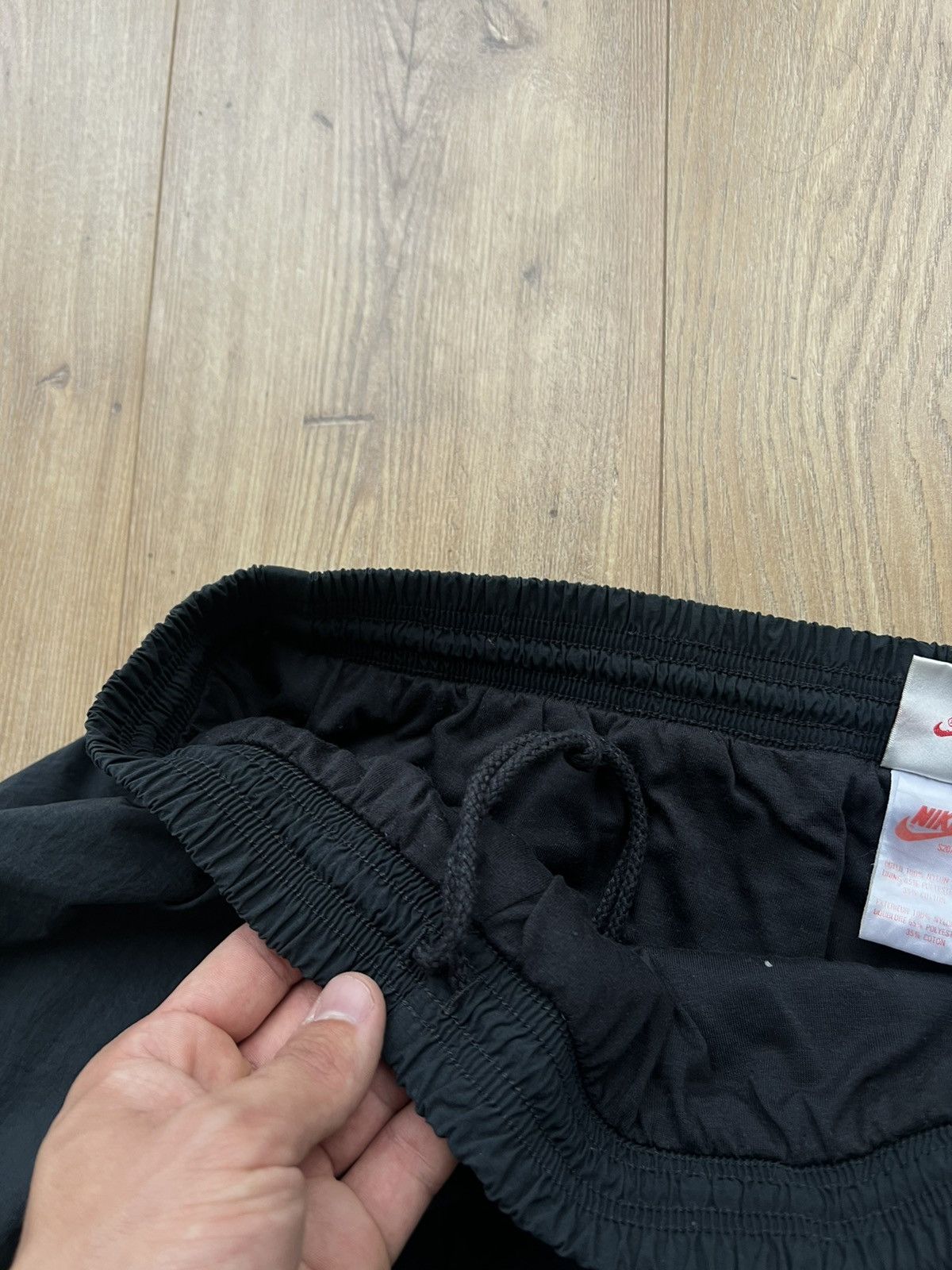 Nike 00’s NIKE BAGGY Y2K VINTAGE RARE TRACK PANTS SWOOSH LOGO Size US 34 / EU 50 - 8 Thumbnail