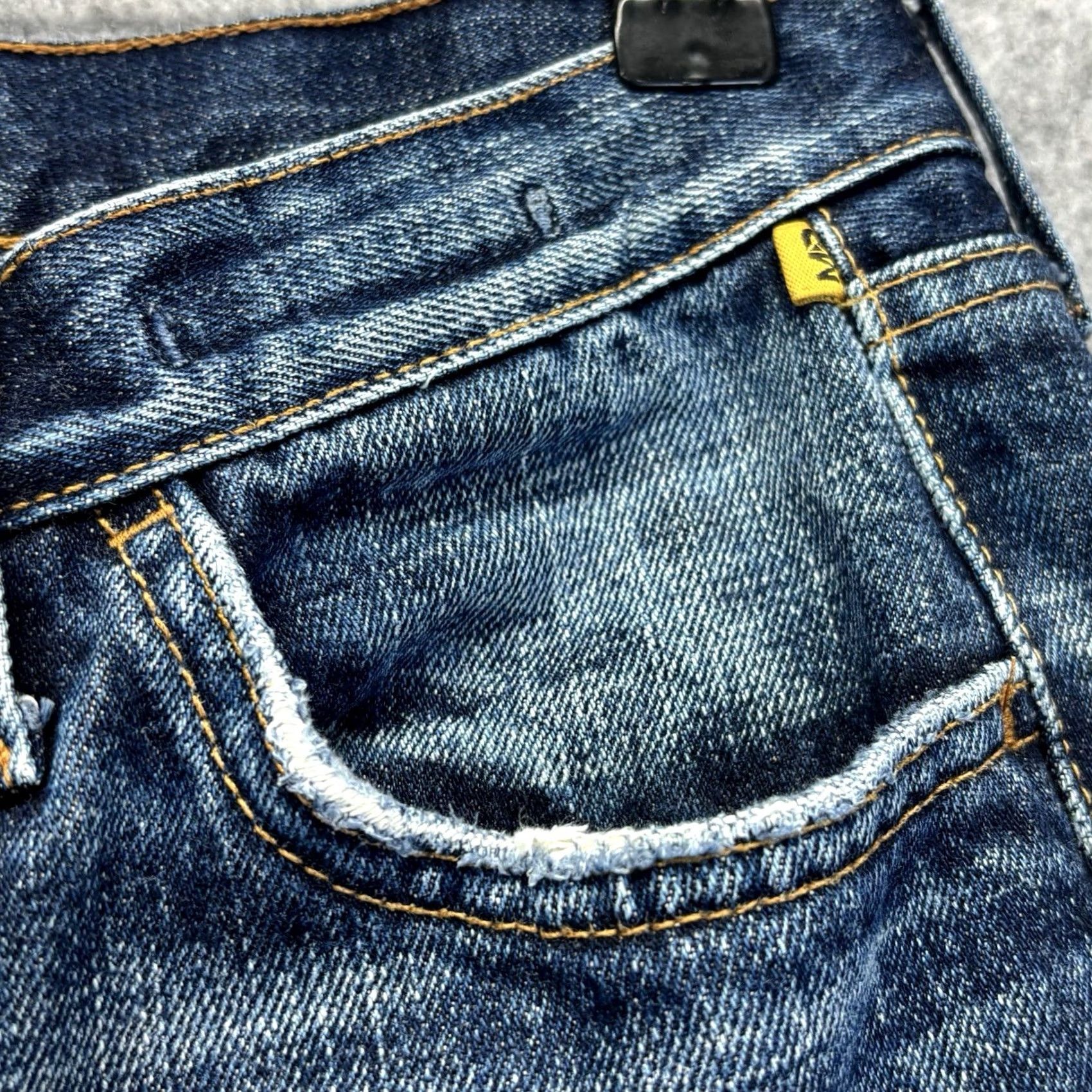 Bell VINTAGE Meltin' Pot New Bell Jeans W28 L34 Women’s Blue Jeans Pre Loved Ladies Rare Size 28" / US 6 / IT 42 - 4 Thumbnail