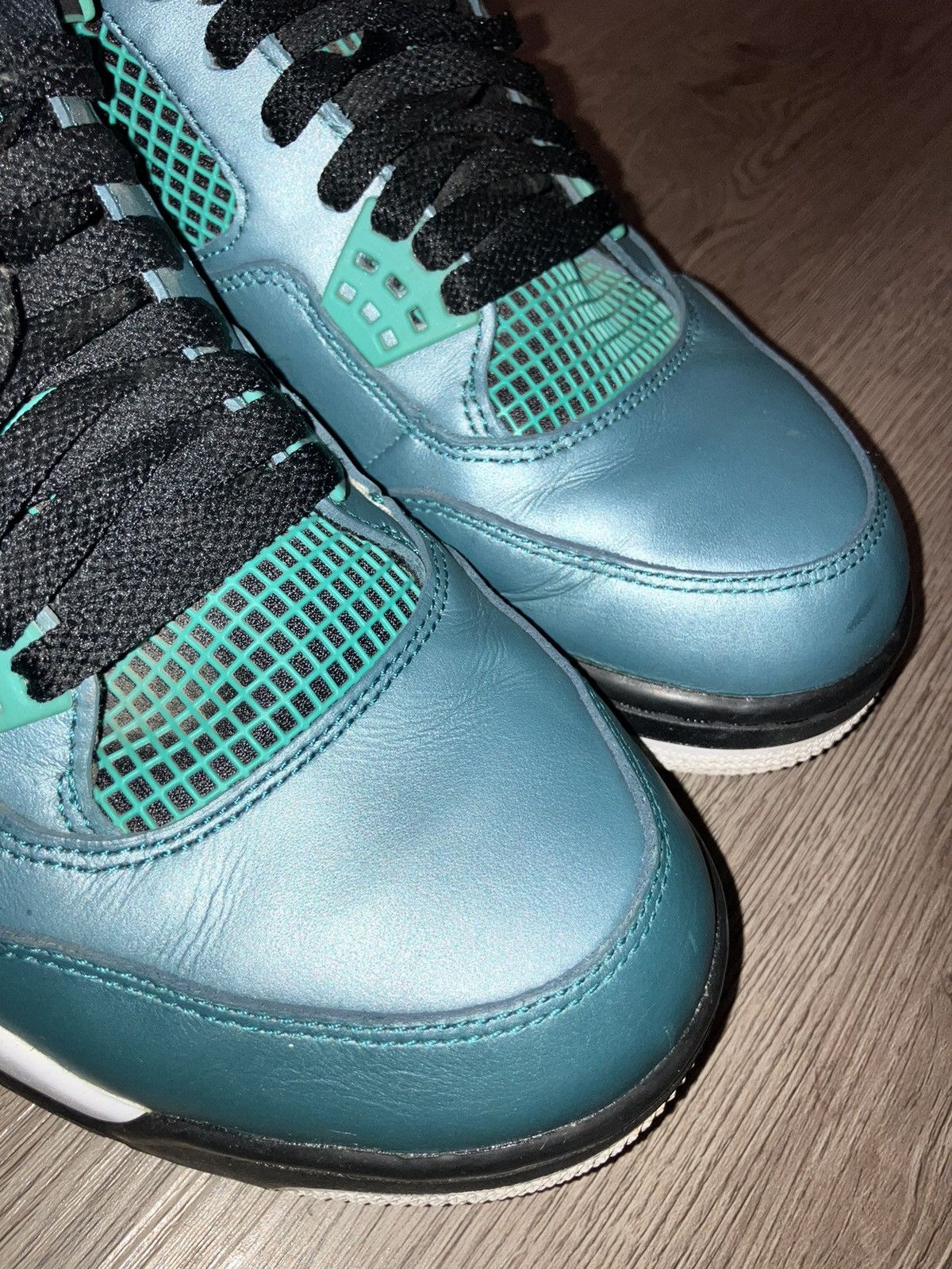 Jordan Brand × Nike Jordan 4 Retro Teal 30th Anniversary SIZE 12 Size US 12 / EU 45 - 11 Thumbnail