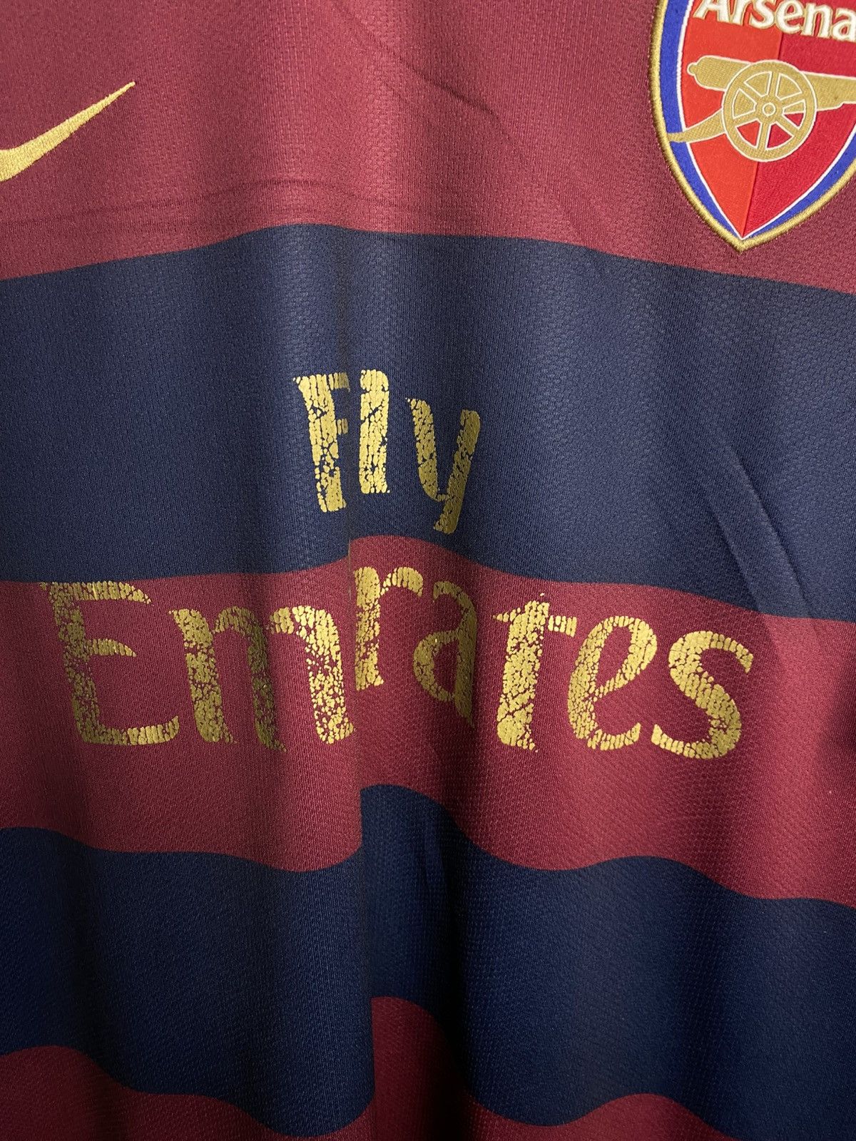 Nike 3rd jersey Arsenal Adebayor 2007-2008 Size US XL / EU 56 / 4 - 3 Thumbnail