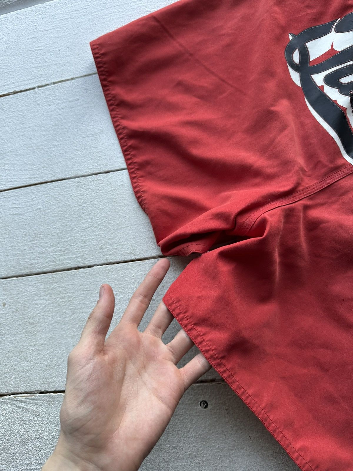 Quiksilver 🚨Vintage Quiksilver Shorts Big Logo Y2K Style 90s Surfing Size US 36 / EU 52 - 5 Thumbnail