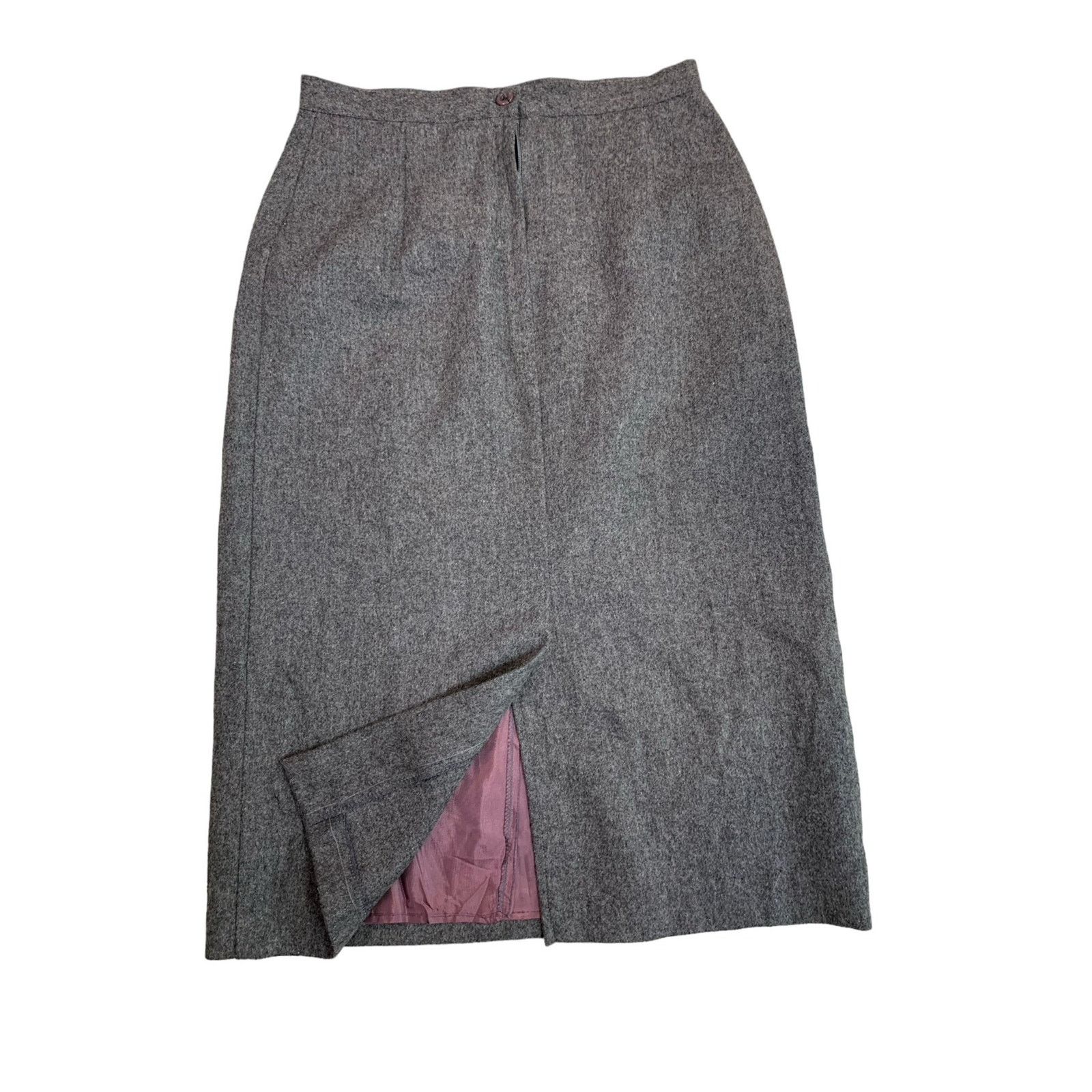 Worthington Vintage Worthington Womens Small Pencil SkirtWool Lined USA Size 26" / US 2 / IT 38 - 4 Thumbnail