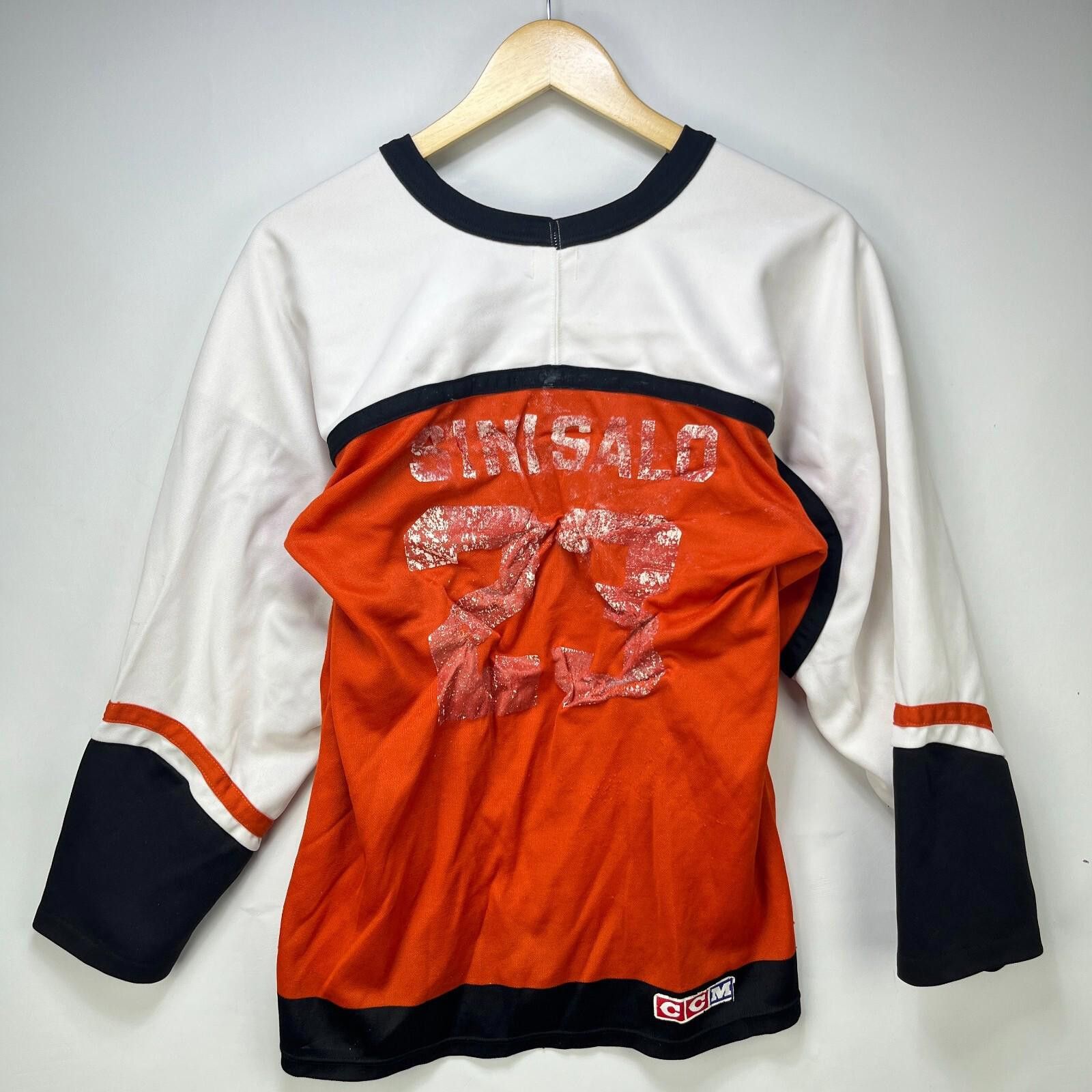 Ccm Vintage 90s Philadelphia Flyers CCM NHL Hockey Jersey Small Size ONE SIZE - 9 Thumbnail