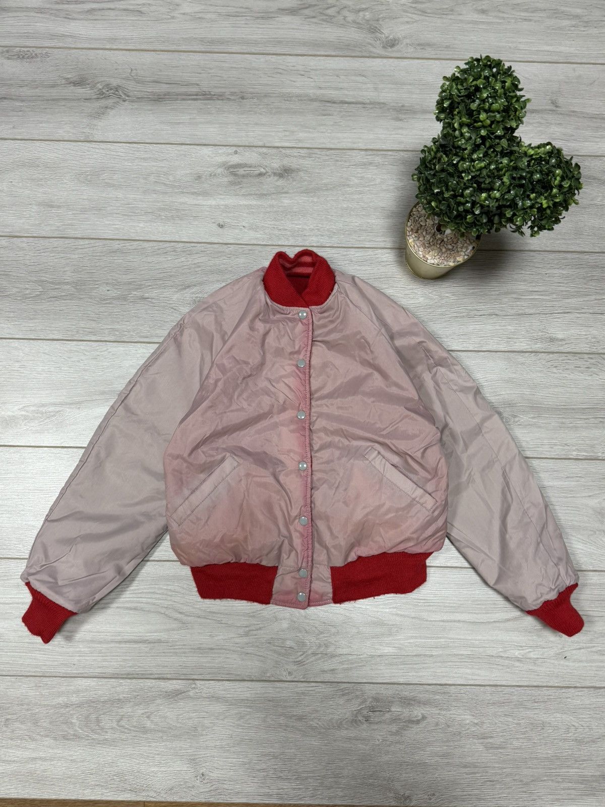 Trophy Clothing Trophy Jackets USA vintage varsity double side wool leather Size US L / EU 52-54 / 3 - 5 Thumbnail