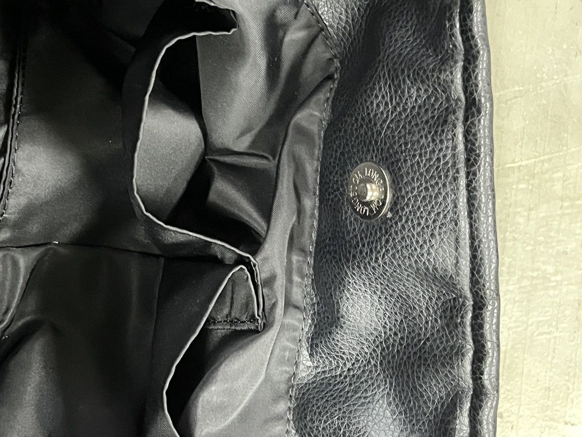 Yohji Yamamoto 2000s Yohji Yamamoto Y’saccs Interaciato Leather Woven Bag Size ONE SIZE - 13 Thumbnail