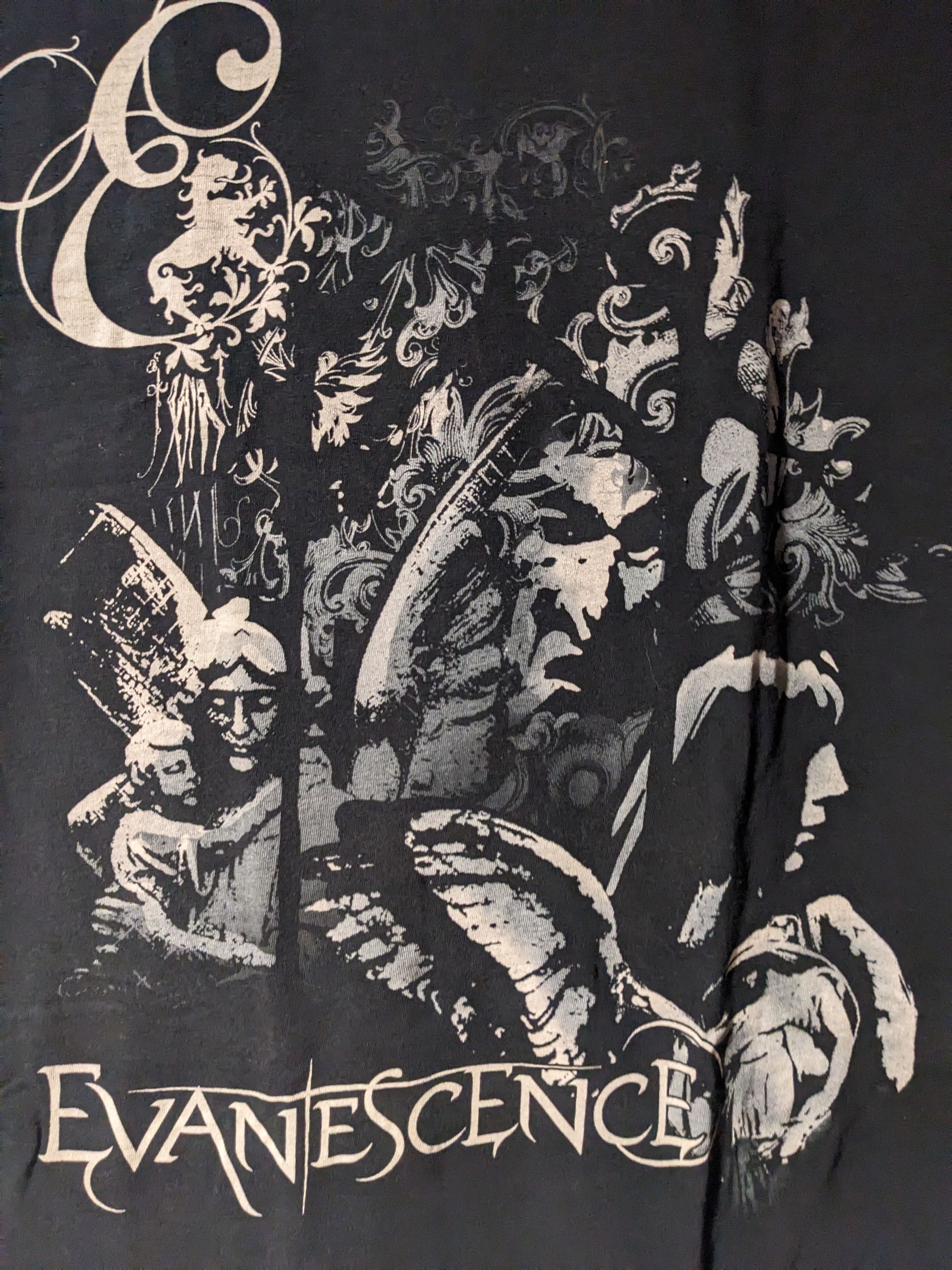 Band Tees Vintage Y2K Evanescence Band Tour Grunge Medium T-Shirt Size M / US 6-8 / IT 42-44 - 2 Thumbnail
