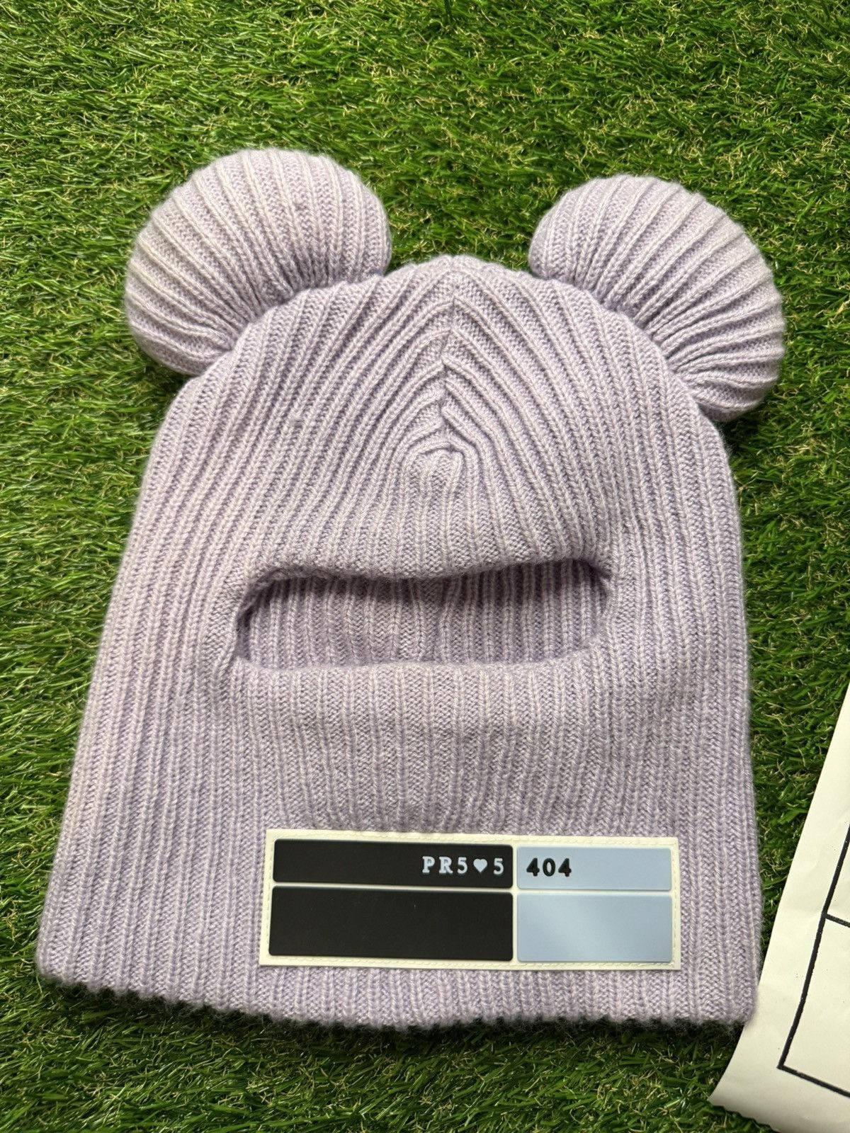 Japanese Brand Jose Wong PRADA Bear Mask Beanie Size ONE SIZE - 1 Thumbnail