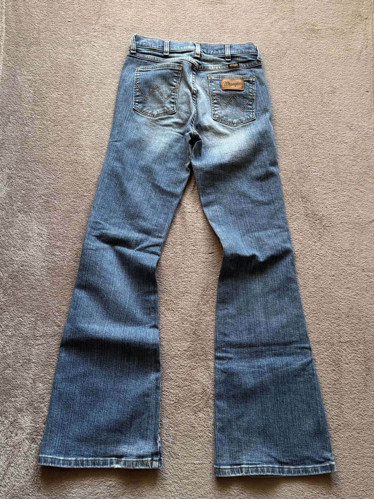 Japanese Brand Flared Wrangler Y2K vintage Crazy Jean LGB ifsixwasnine vibe Size 28" / US 6 / IT 42 - 4 Thumbnail