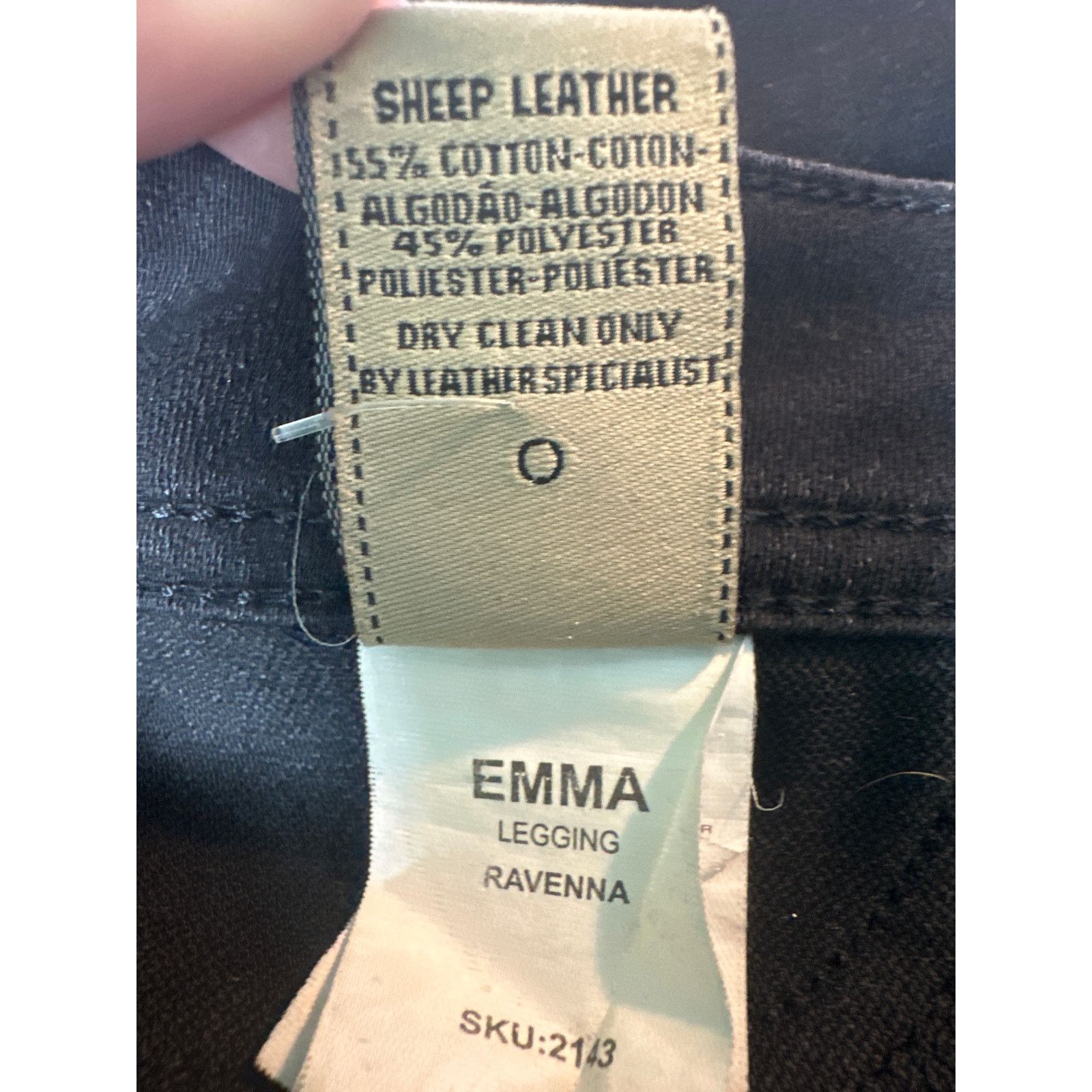 DL1961 DL1961 Emma power black legging jeans size 26 - 2 Size 26" / US 2 / IT 38 - 4 Thumbnail
