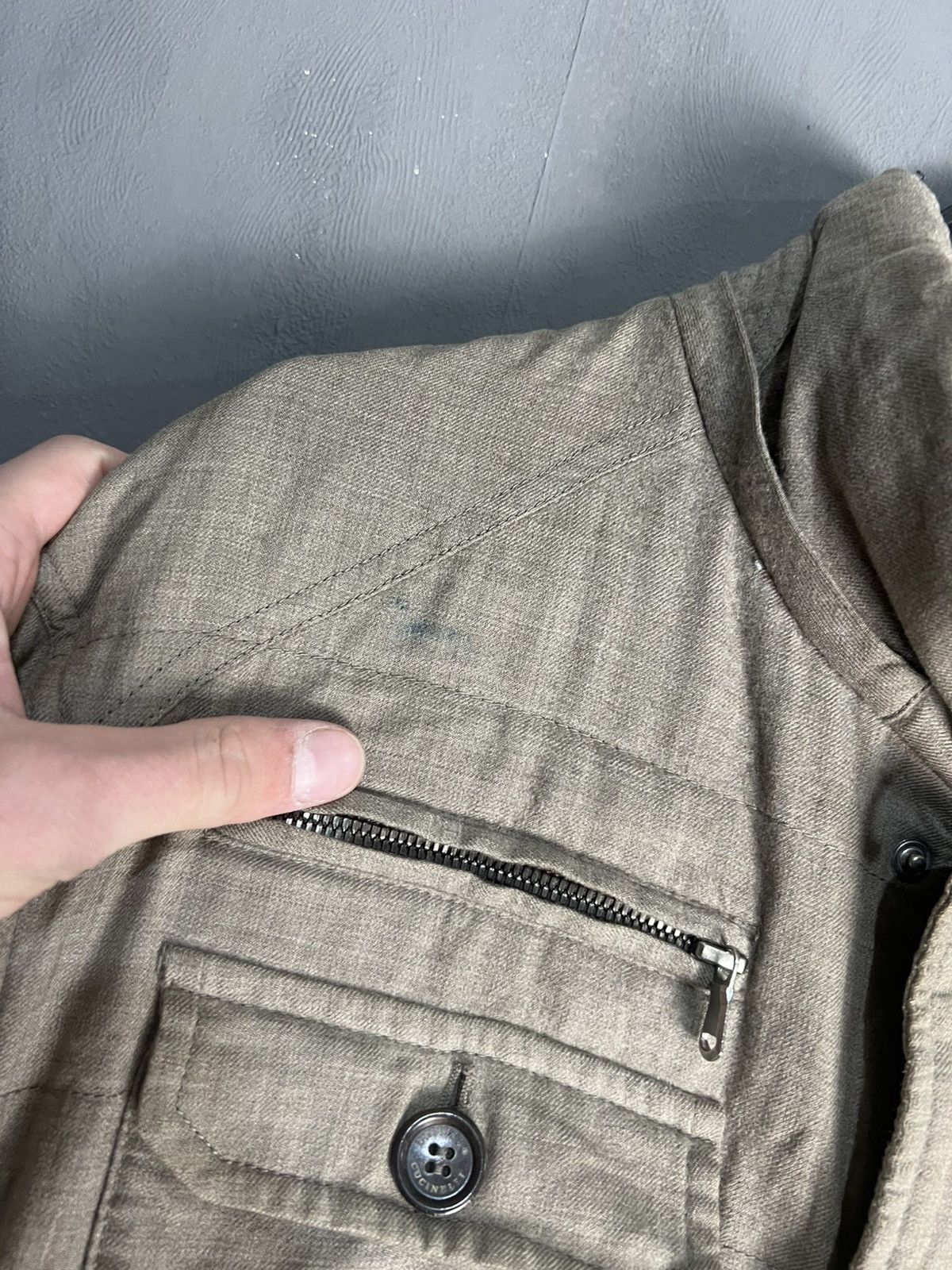 Brunello Cucinelli Brunello Cucinelli Wool Puffer Jacket Winter Size US L / EU 52-54 / 3 - 10 Thumbnail