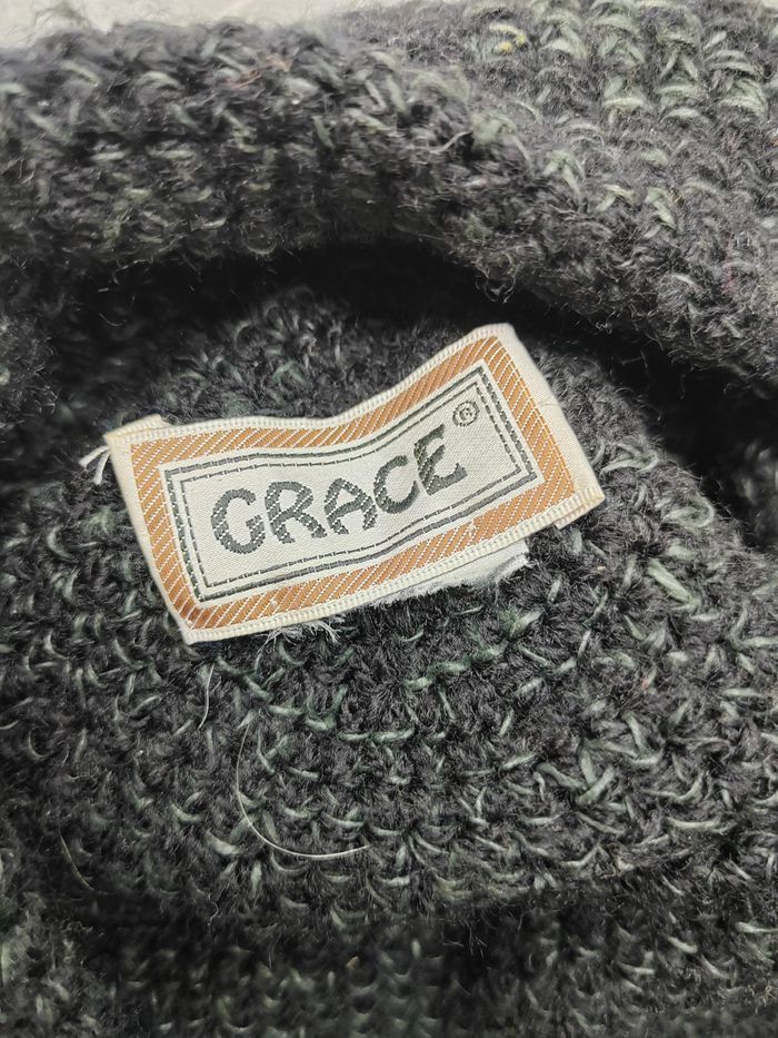 Japanese Brand Vintage Grace Knit Bucket Hat Size ONE SIZE - 5 Thumbnail