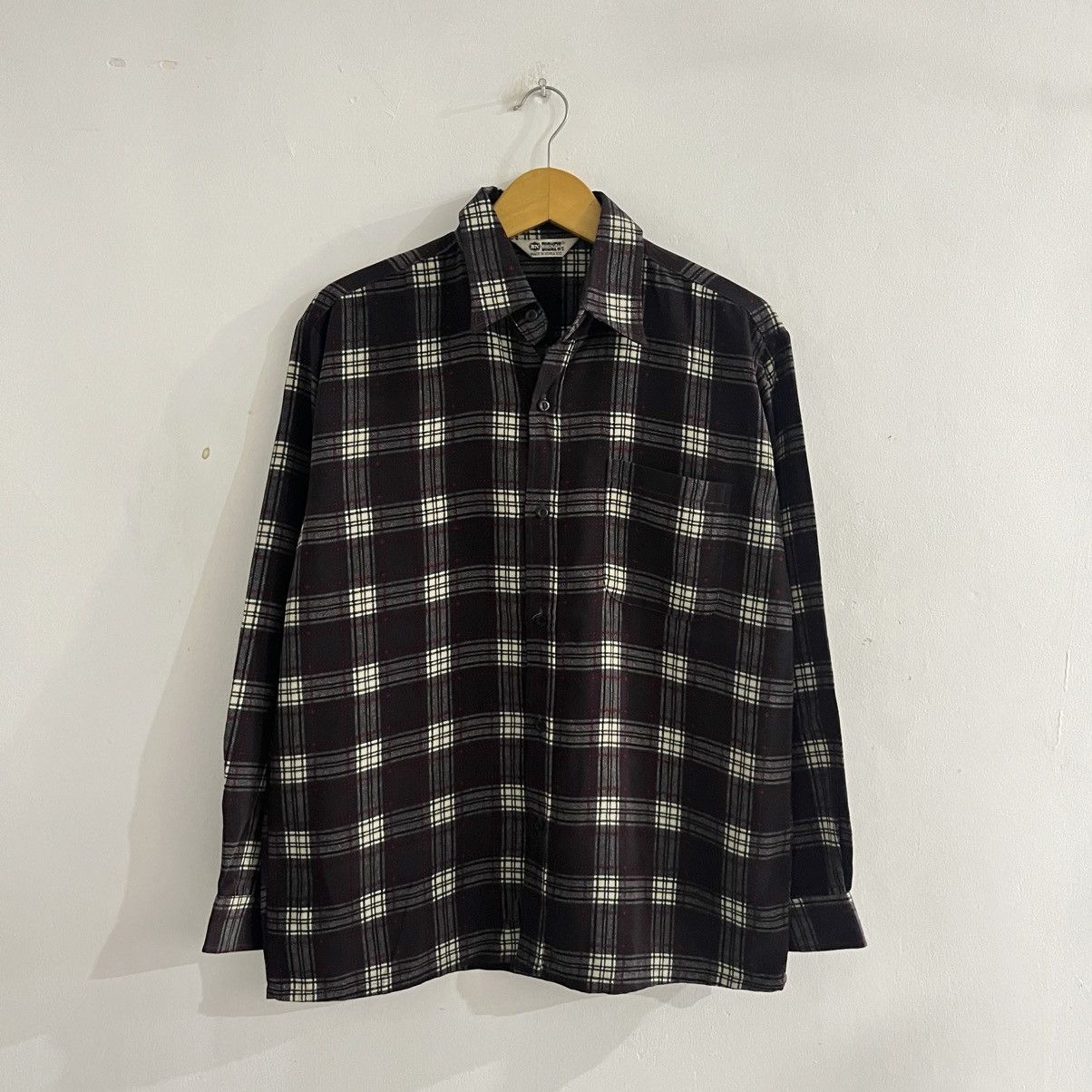 Japanese Brand Bignews - Longsleeve Button Up Shirt Size US L / EU 52-54 / 3 - 1 Thumbnail