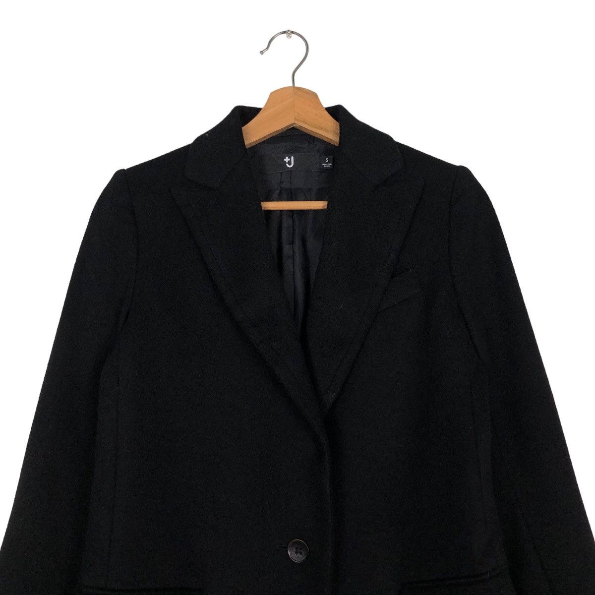 Jil Sander 🔥Rich Black Long Jacket Jill Sander J+ Japan Size US S / EU 44-46 / 1 - 3 Thumbnail