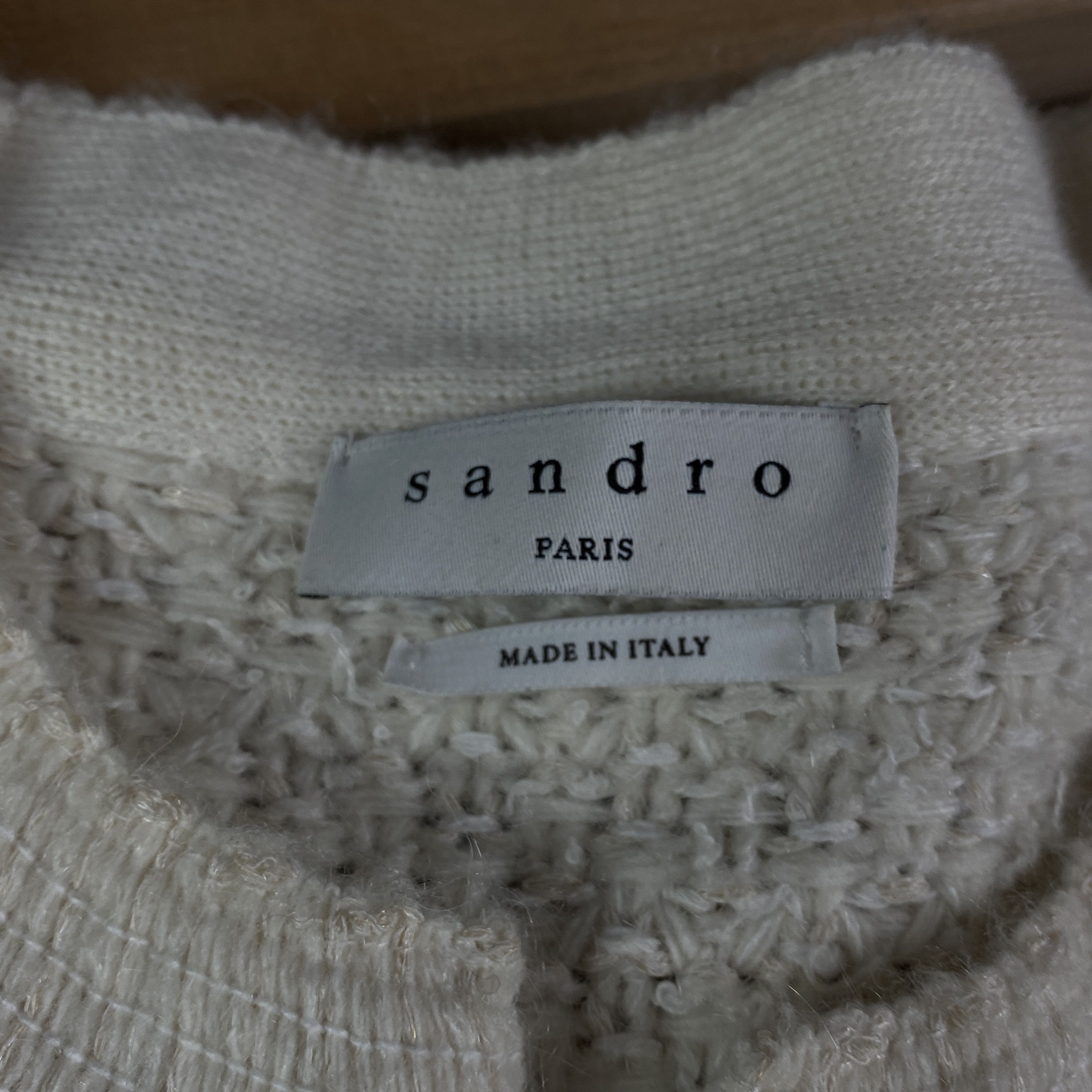 Sandro Womens Cardiagan Sweater Sandro Size 3 Acrylic Size M / US 6-8 / IT 42-44 - 4 Thumbnail