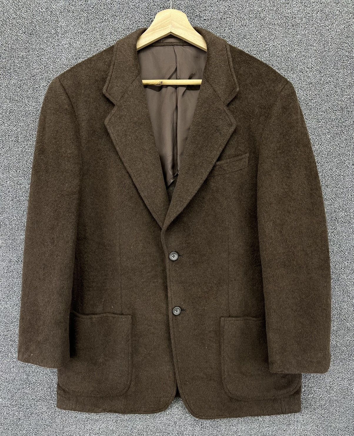 Lanvin Vintage Lanvin Classique Brown Wool Blazer Coats Jacket Size US L / EU 52-54 / 3 - 1 Thumbnail