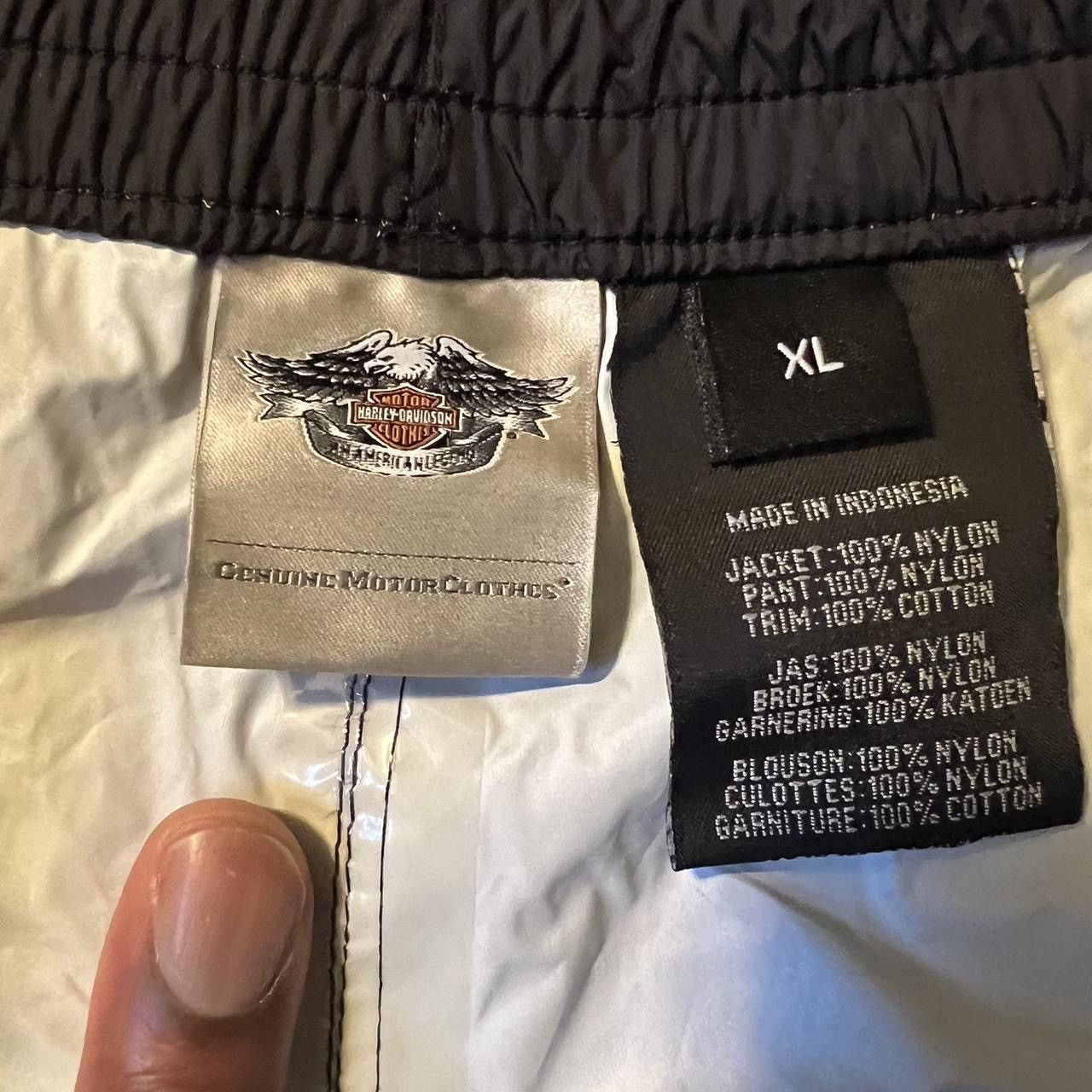 Harley Davidson × Vintage Harley Davidson Biker Track Pants Size US 36 / EU 52 - 4 Thumbnail