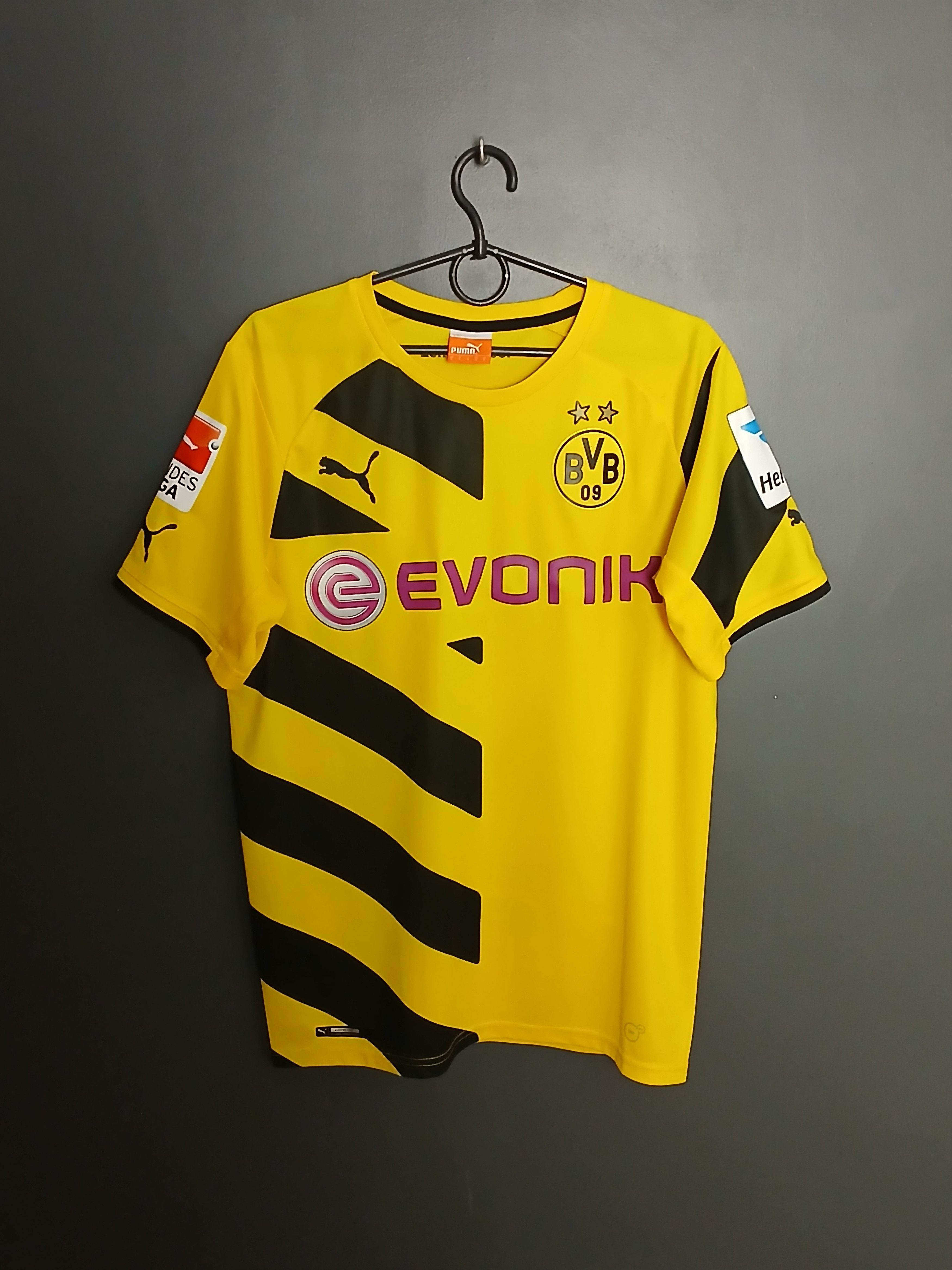 Puma Borussia Dortmund BVB 14/15 Home Football Jersey T-Shirt Size US S / EU 44-46 / 1 - 1 Thumbnail