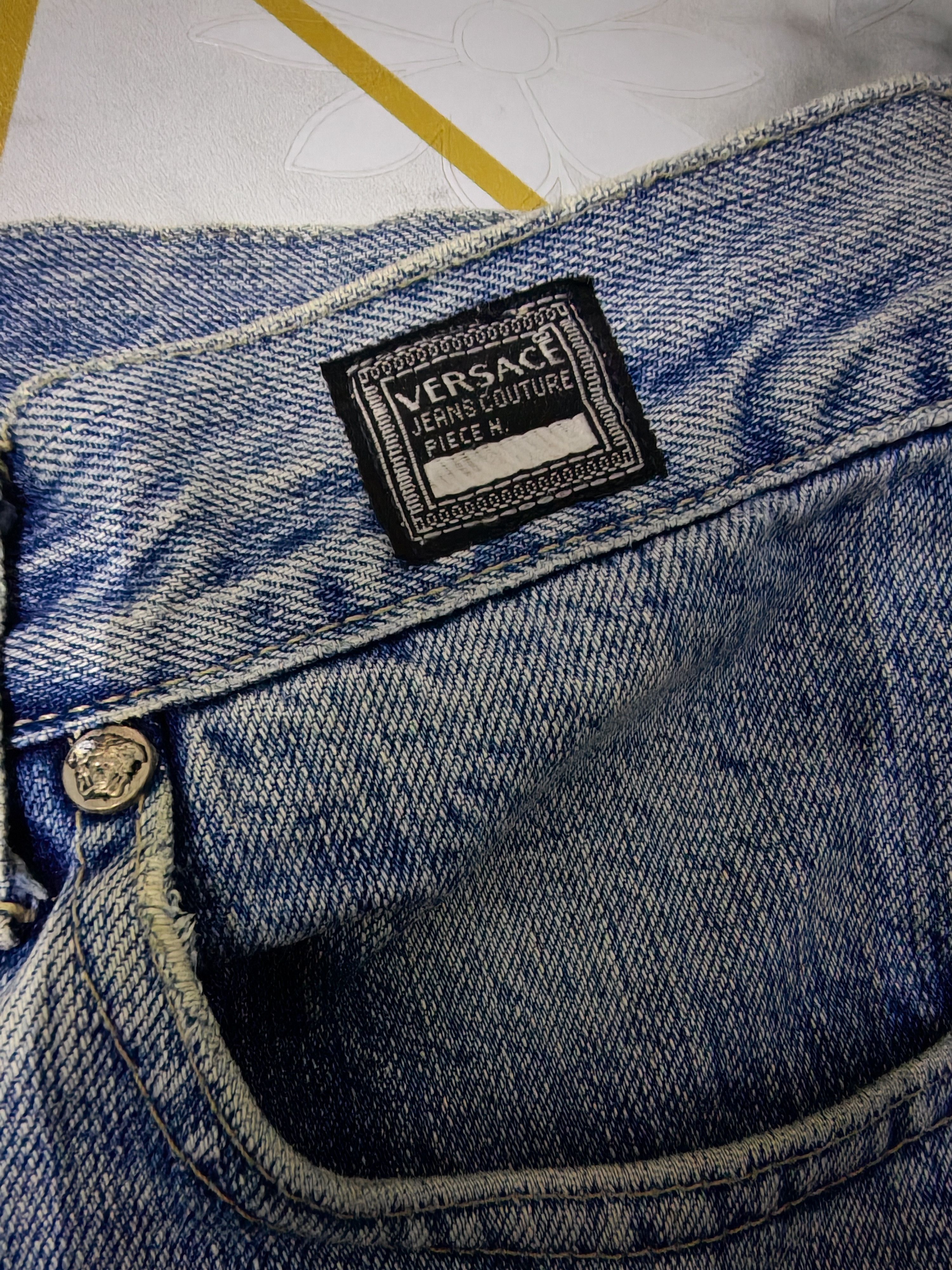 Versace Versace Jeans Couture Light Wash Denim Pants Size US 32 / EU 48 - 8 Thumbnail
