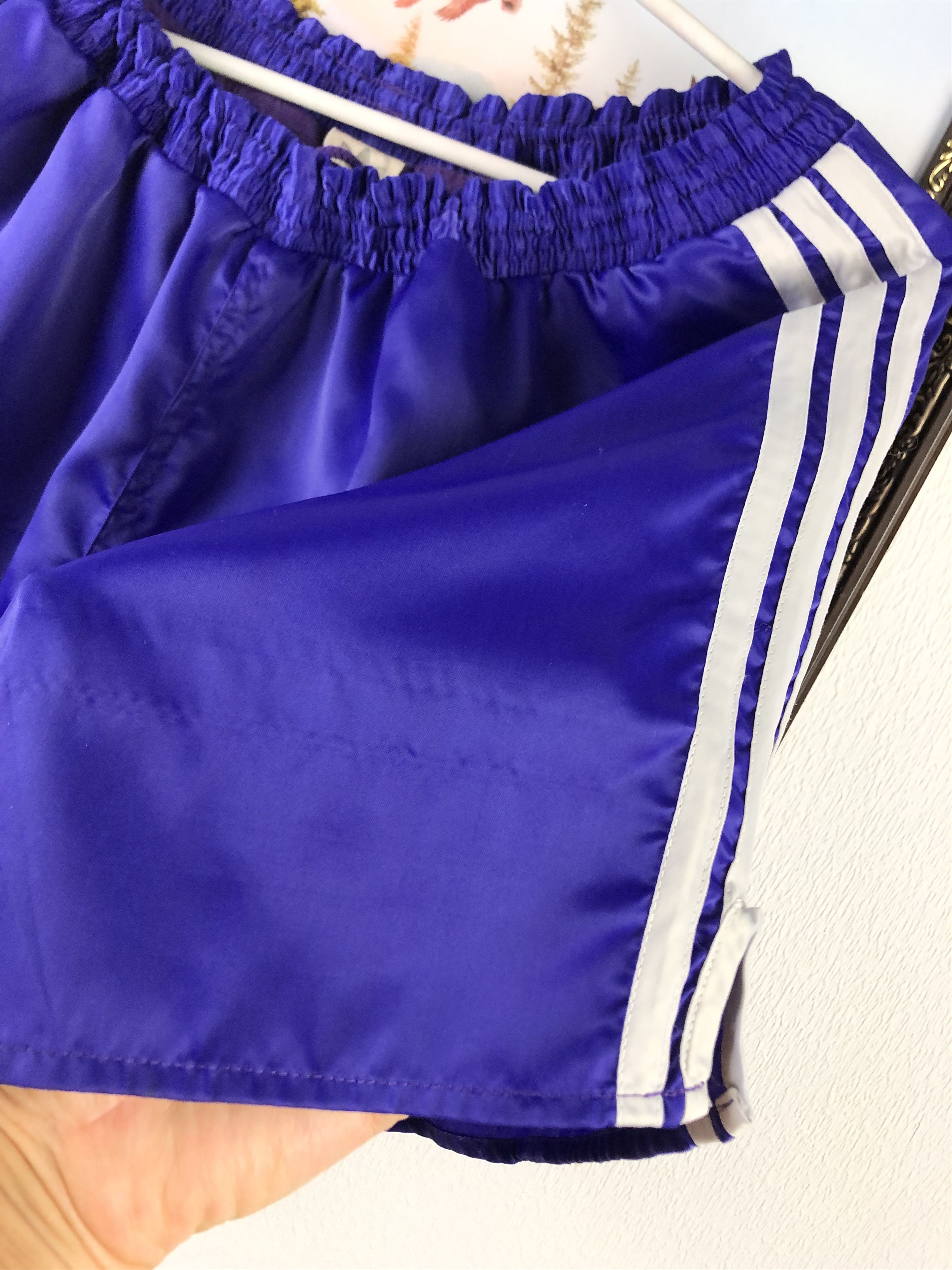 Adidas Vintage 90's Adidas Nylon Athletic Shorts Run Mens Sport Size US 34 / EU 50 - 5 Thumbnail