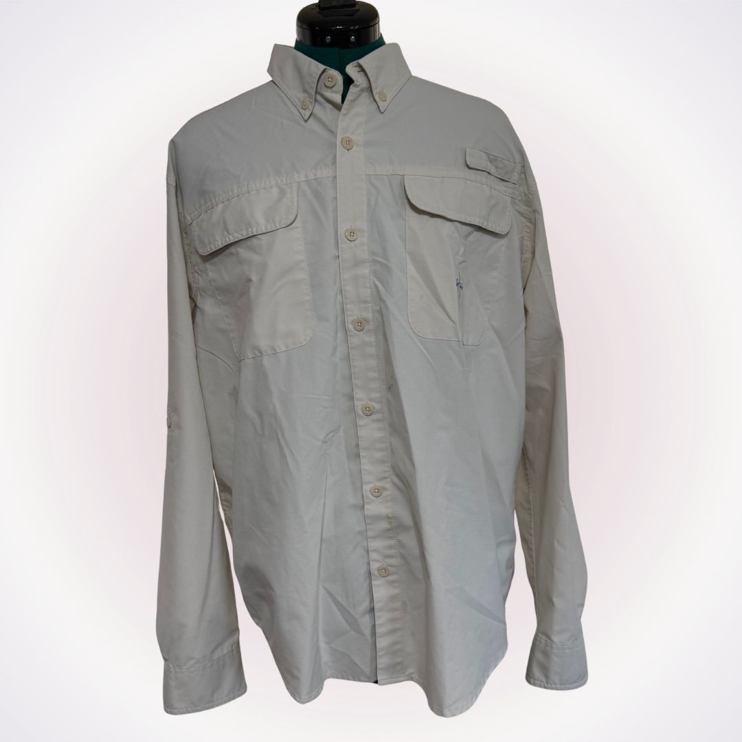 Guy Harvey Guy Harvey Cream Fishing Shirt | Sz M Size US M / EU 48-50 / 2 - 1 Thumbnail