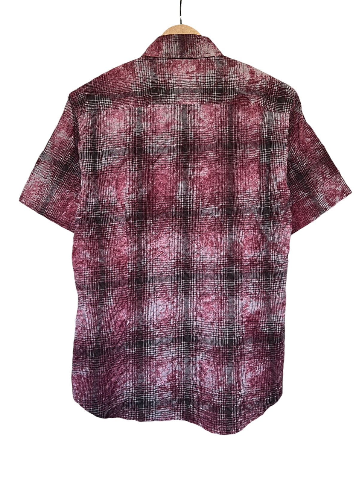 Japanese Brand × Tornado Mart Tornado Mart Raining Blood Wrinkles Button Shirt Size US XS / EU 42 / 0 - 2 Thumbnail
