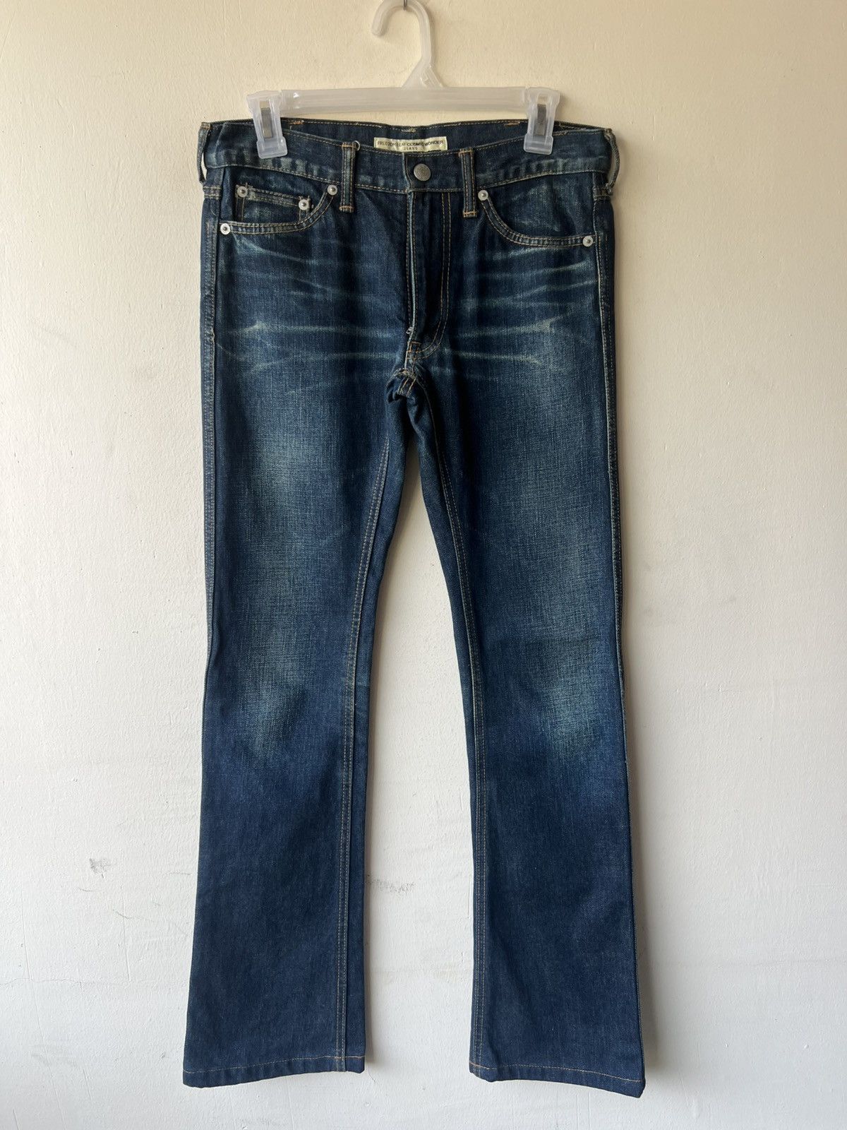 Cosmic Wonder Cosmic Wonder Japan Faded Denim Flare Jeans Size US 29 - 2 Thumbnail