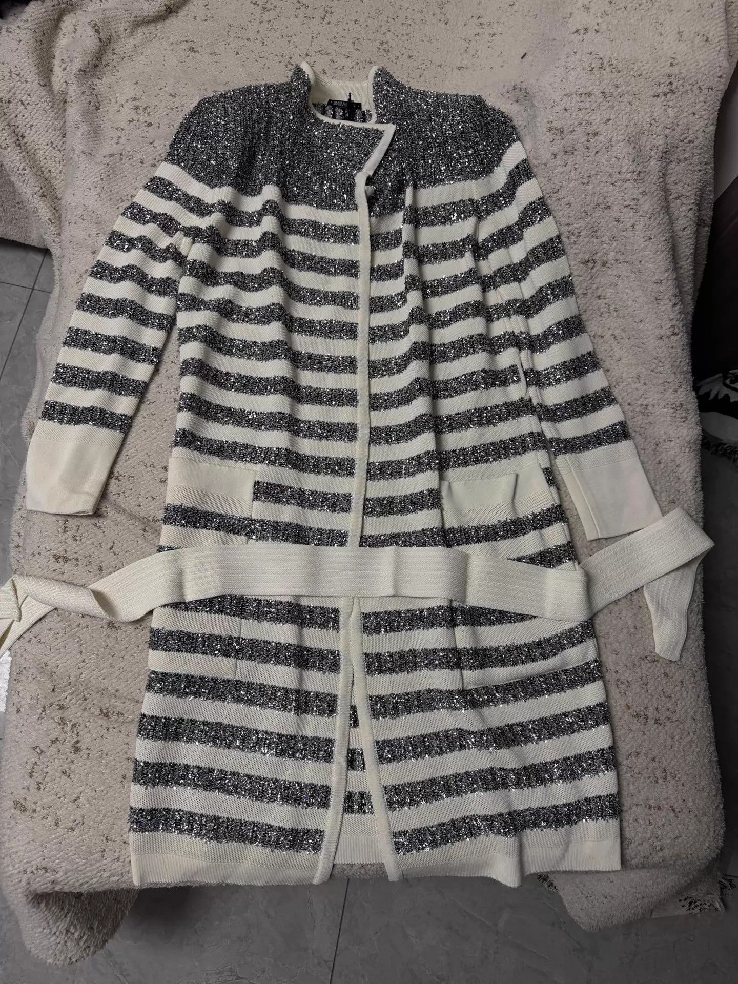 Balmain Balmain Women's New Authentic Long Coat Size 38 Size XS / US 0-2 / IT 36-38 - 1 Thumbnail