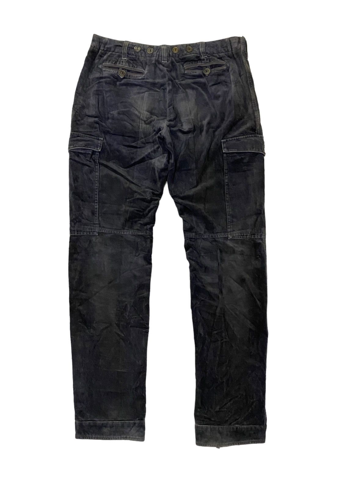 Viktor & Rolf 💥Viktor & Rolf Italy Velvet Cargo Pant Size US 33 - 4 Thumbnail