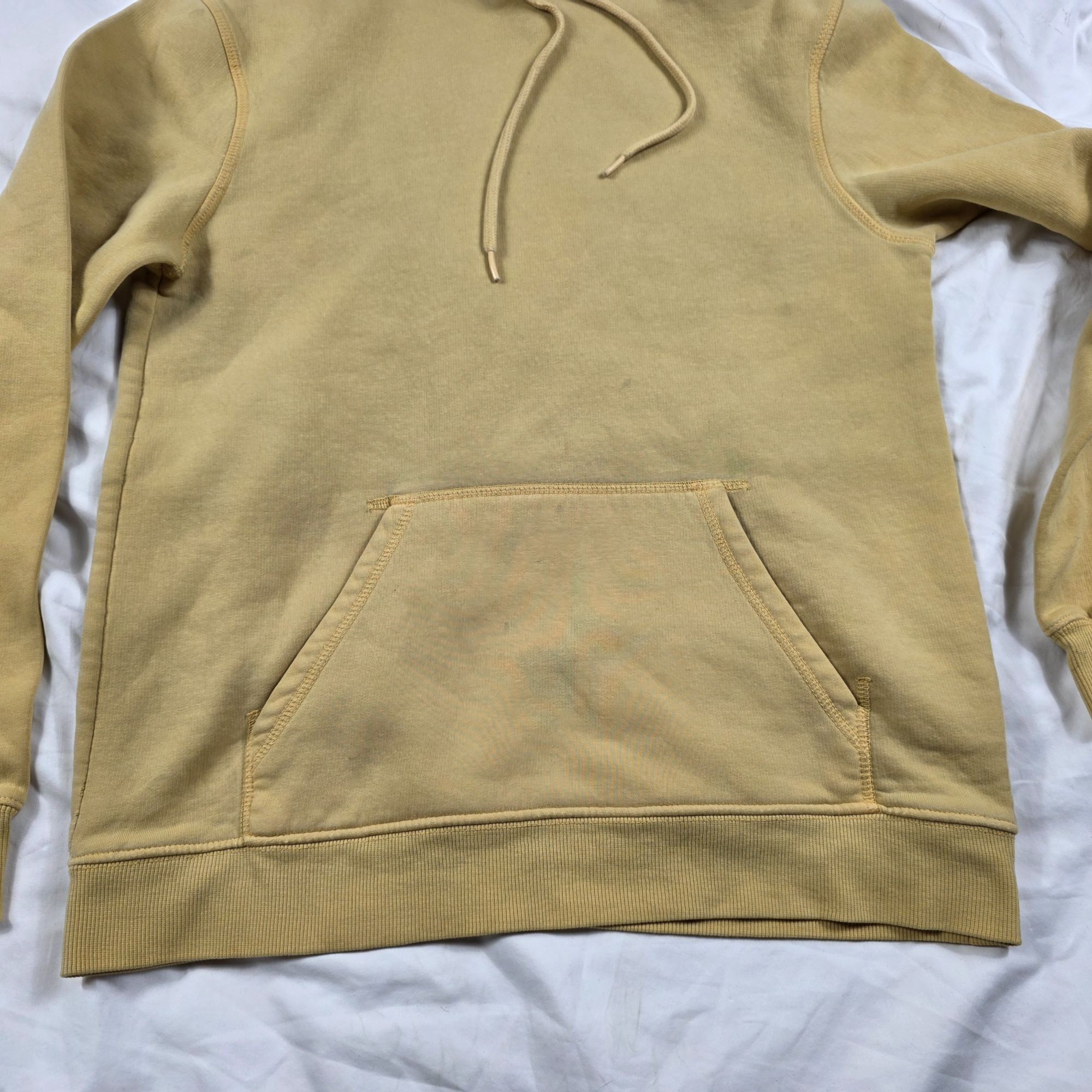 H&M H&M Relaxed Fit Mens Size Small Yellow Pullover Casual Sweat Size US S / EU 44-46 / 1 - 4 Thumbnail