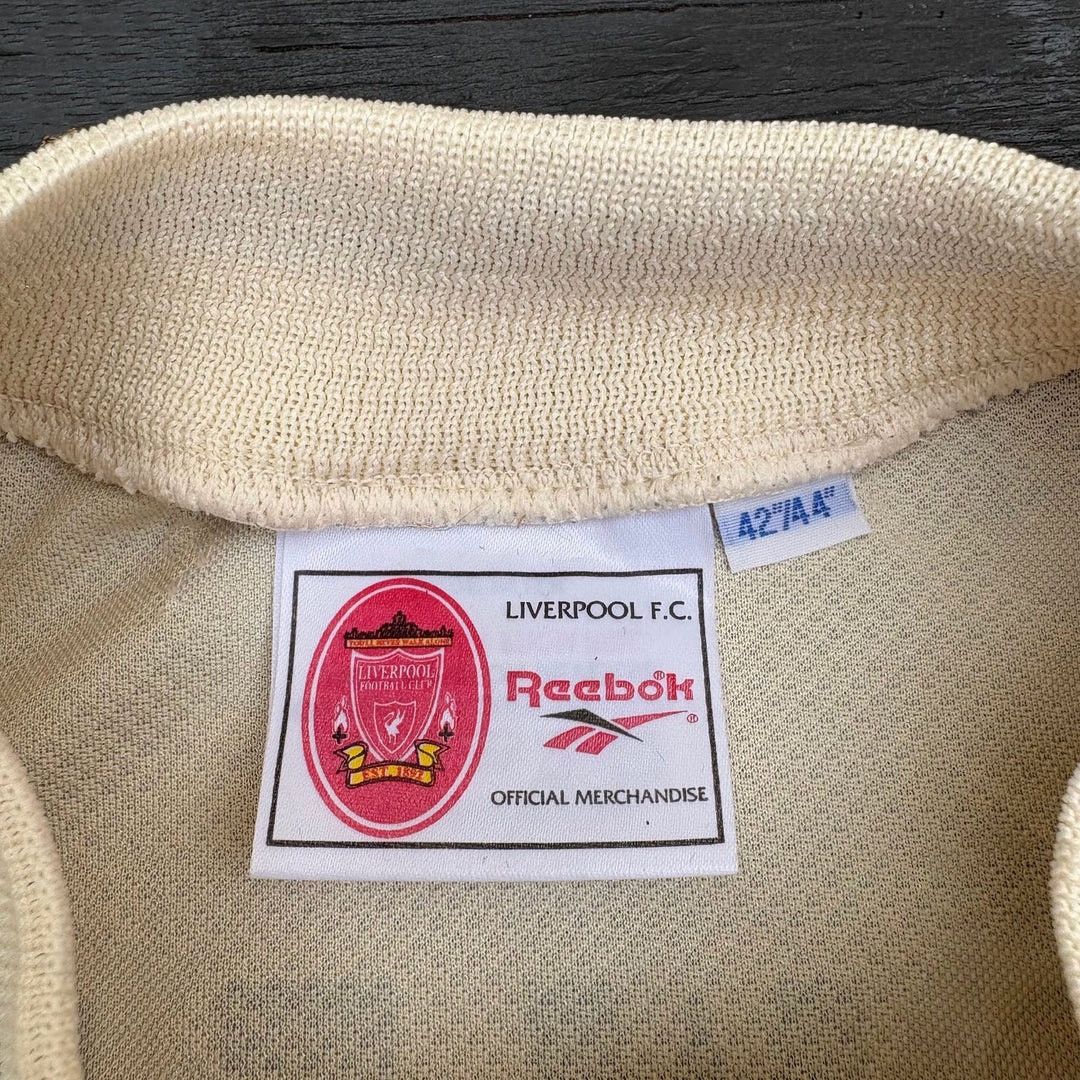 Reebok Liverpool FC 1996 1997 90s Vintage Reebok Away Rare Jersey Size US L / EU 52-54 / 3 - 5 Thumbnail