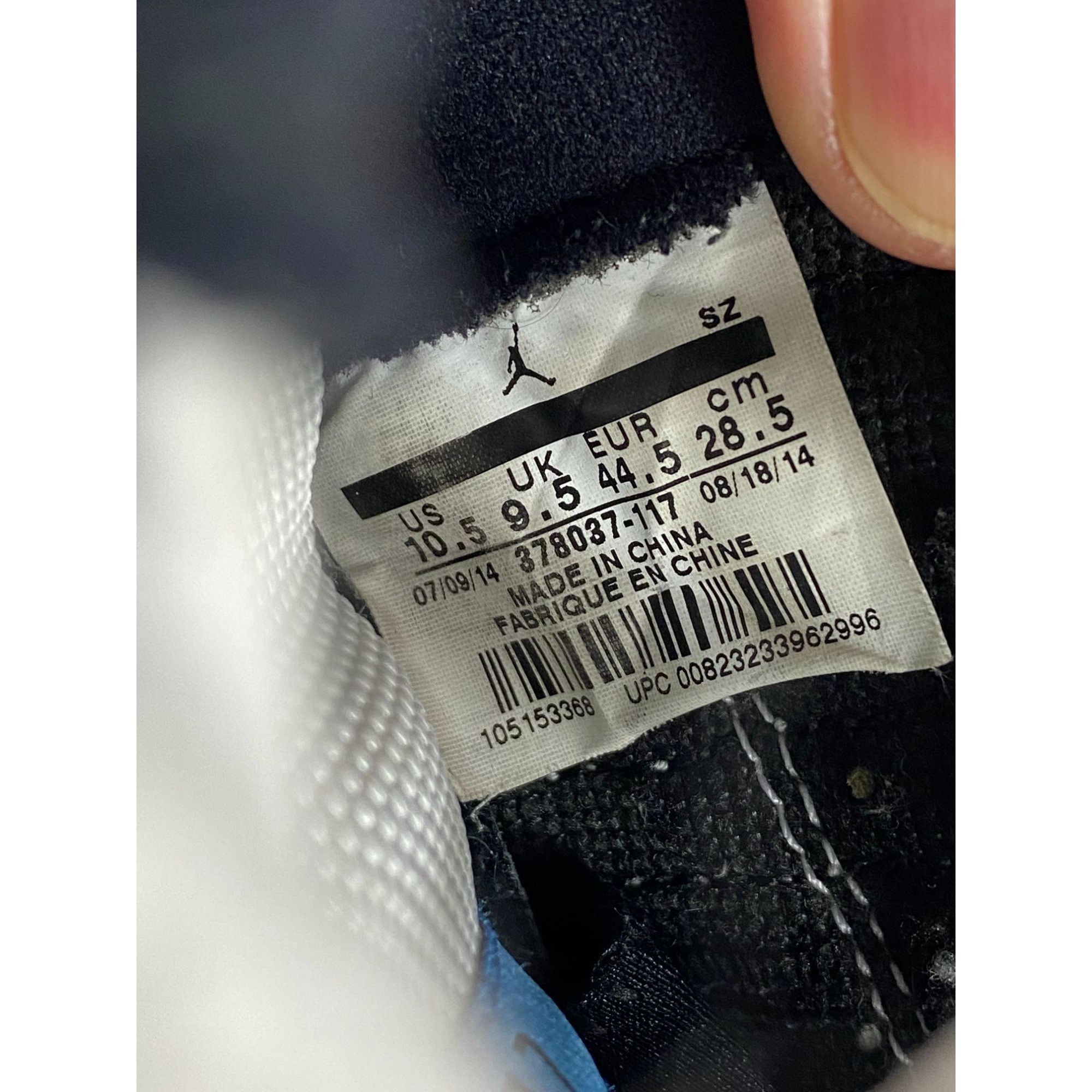 Jordan Brand Air Jordan 11 Retro Legend Blue (2014) Sneakers 378037-117 S Size US 10.5 / EU 43-44 - 7 Thumbnail