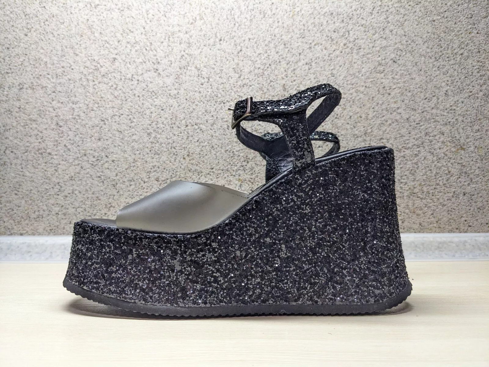 Designer EL DANTES Vintage Platform Shoes size 37 Size US 7 / IT 37 - 1 Thumbnail