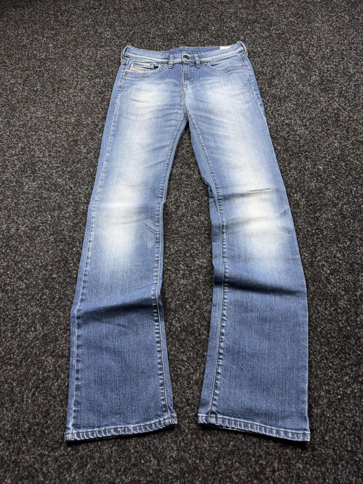 Diesel Luxury Retro 00s Diesel Ronhoir Low Rise Bootcut Jeans Y2K Size 28" / US 6 / IT 42 - 1 Thumbnail