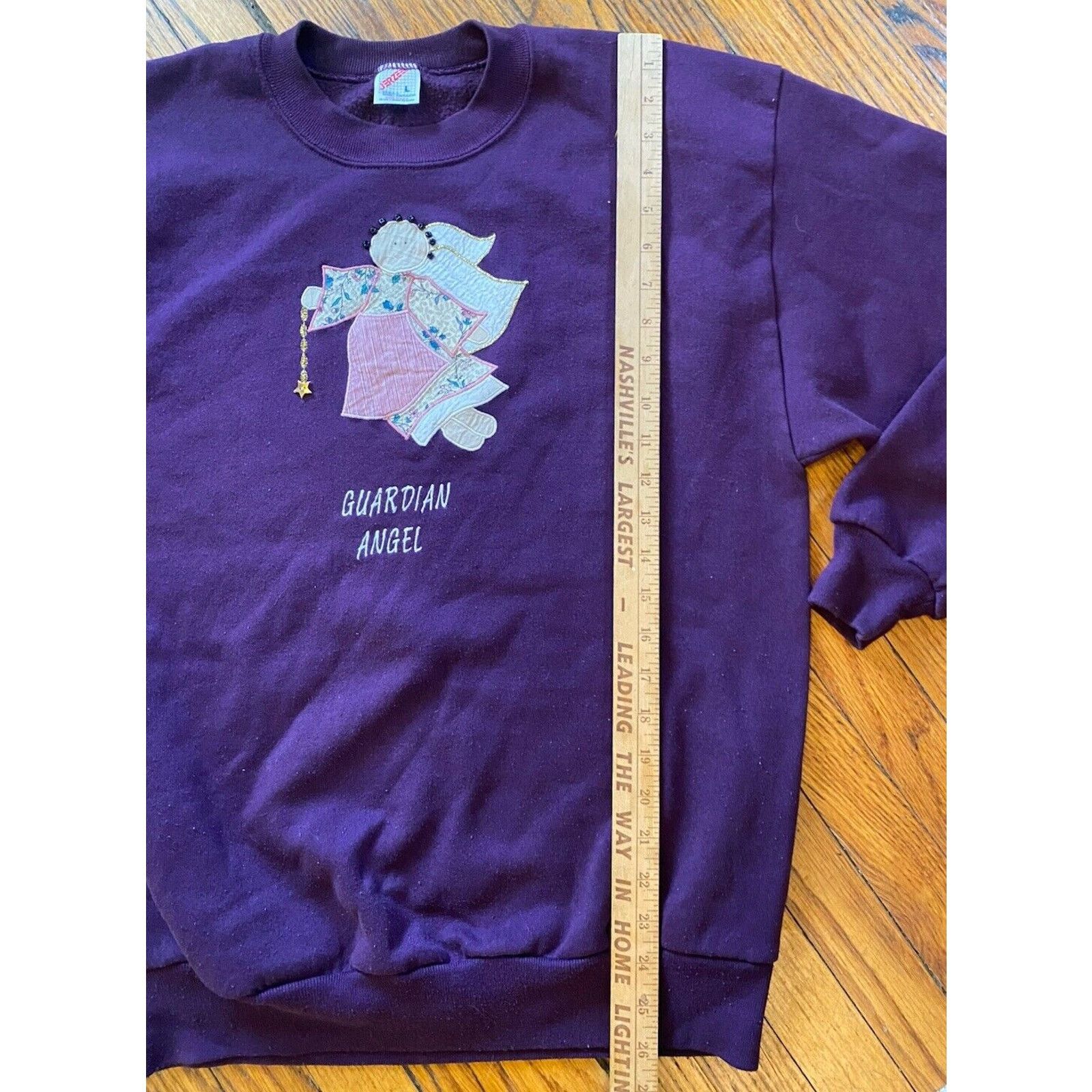 Jerzees VTG Jerzees USA Sweatshirt Guardian Angel Women’s Mens Large Size US L / EU 52-54 / 3 - 7 Thumbnail
