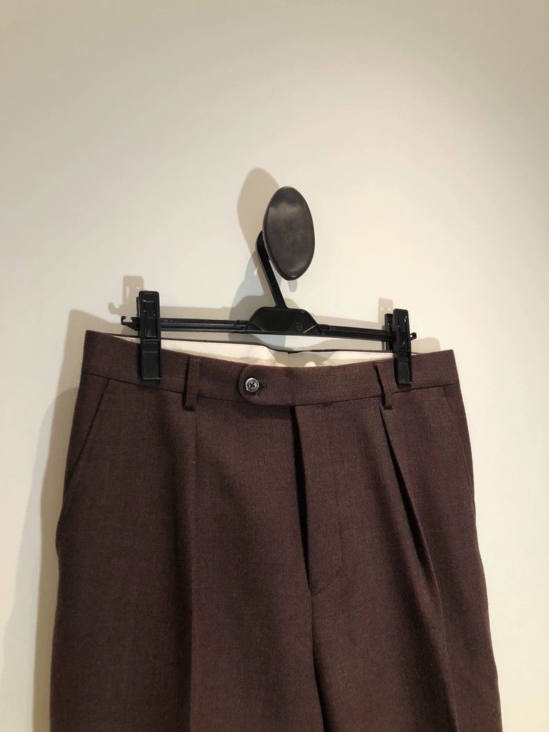Celine NEAT Brown Tapered Trousers for Men Size US 34 / EU 50 - 3 Thumbnail
