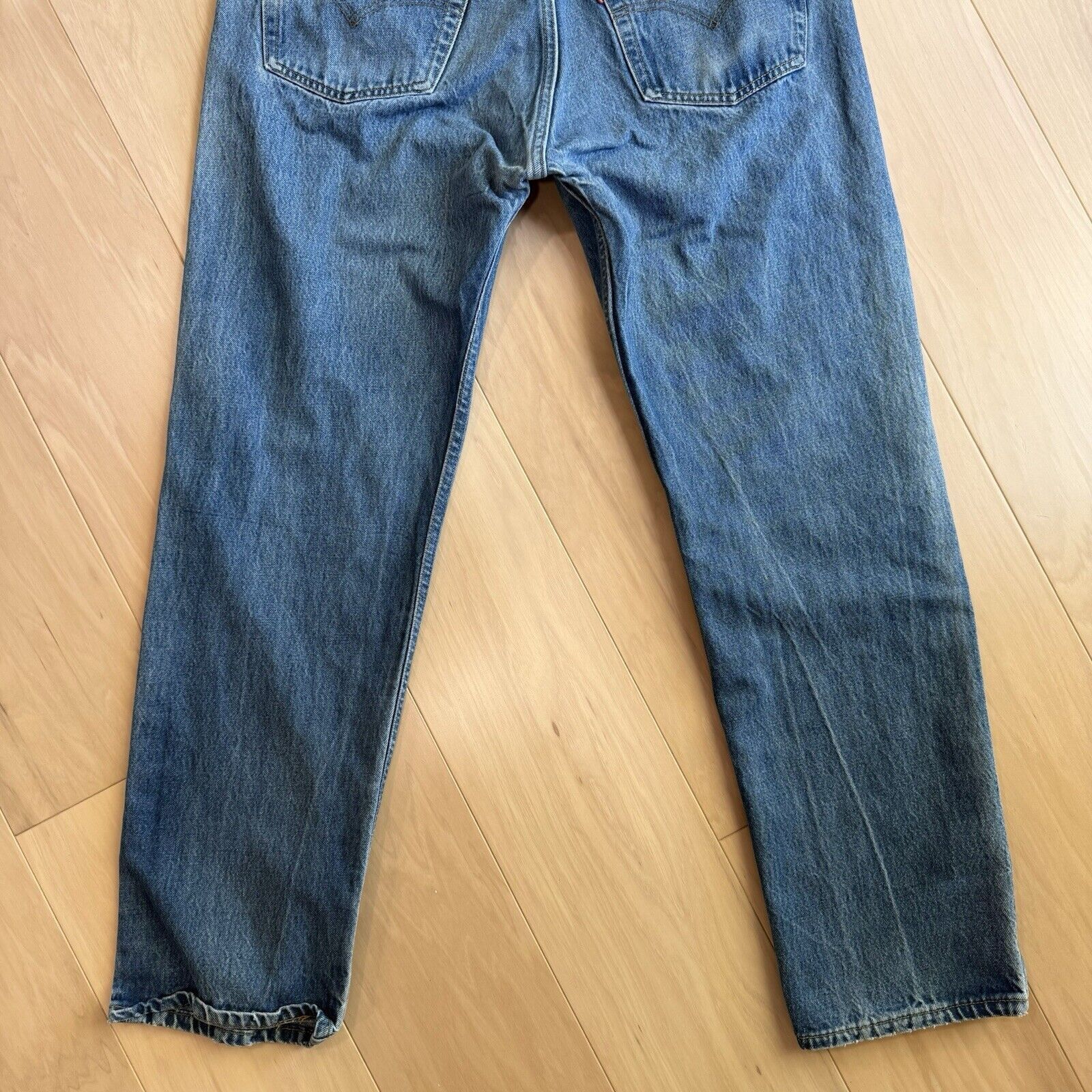 Levi's × Vintage Vintage Levis 501 Jeans Blue 90s Denim Made in USA Workwear Size US 36 / EU 52 - 8 Thumbnail
