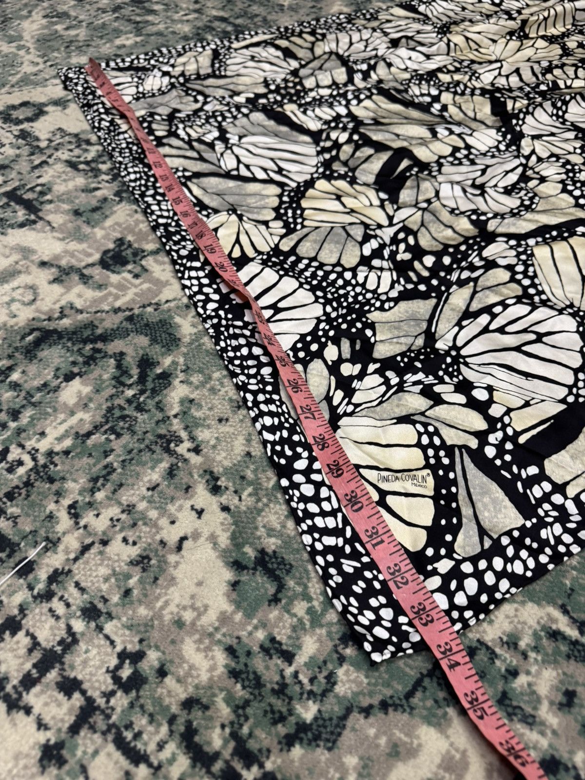 Designer PINEDA COVALIN ABSTRACT PATTERN SILK SCARF Size ONE SIZE - 5 Thumbnail