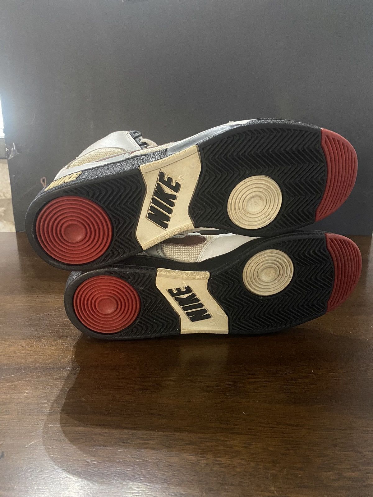 Nike Vintage 1989 Nike Mako SX Turf High/Sz 8.5/890203FT1/RARE Size US 8.5 / EU 41-42 - 16 Thumbnail