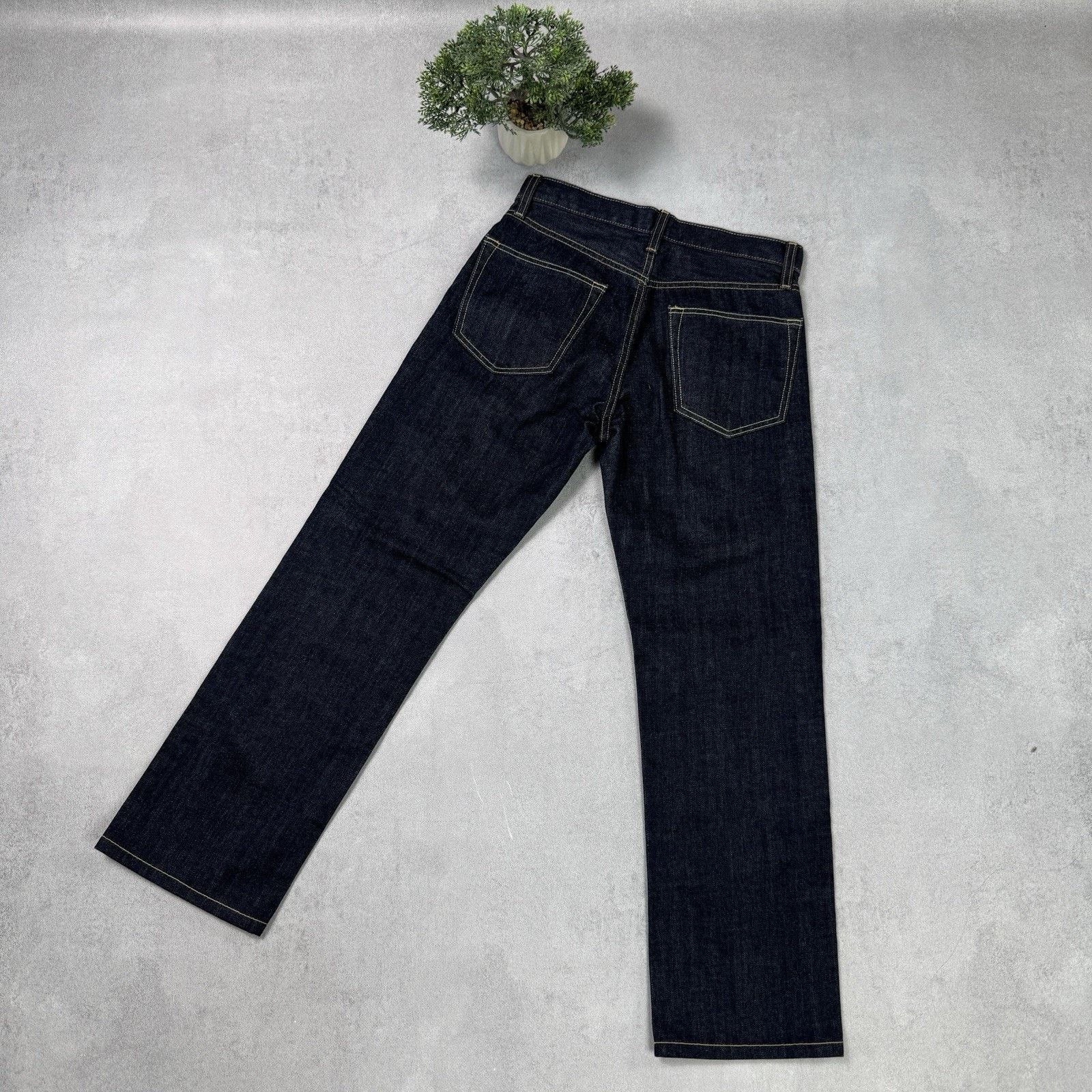 Uniqlo Uniqlo UJ Women Jeans Size 28 Blue Size 28" / US 6 / IT 42 - 14 Thumbnail
