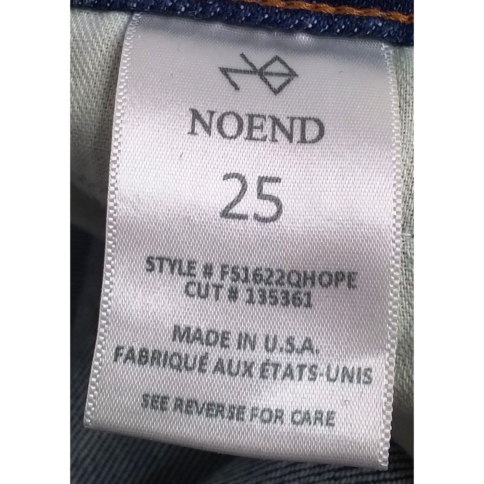 Other NoEnd Wide Leg Crop Denim Jeans Women's Size 25 Size 25" / US 0 / IT 36 - 8 Thumbnail